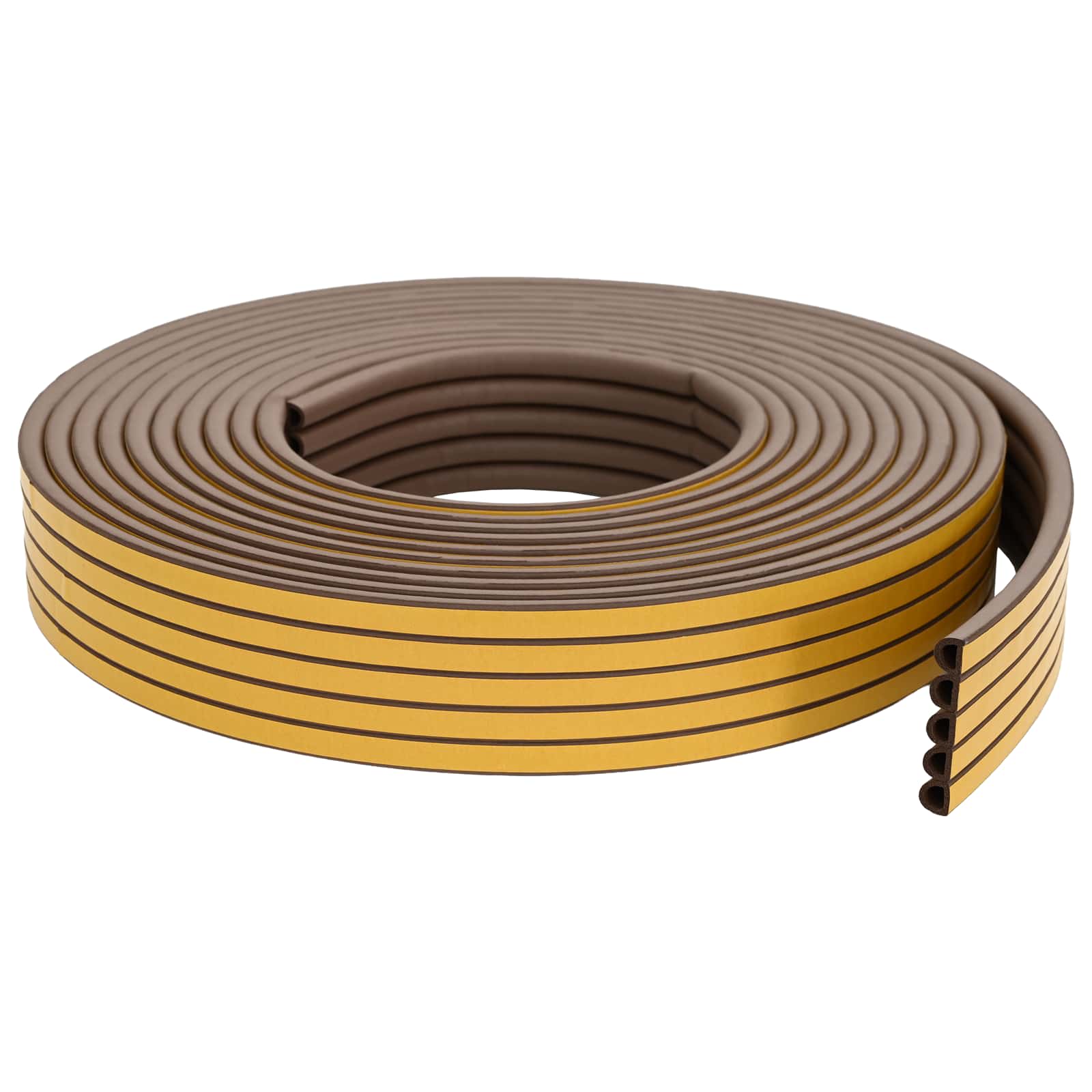 Iseliimuv aknatihedus Pruun 9 x 8 mm 12 m EPDM vaht