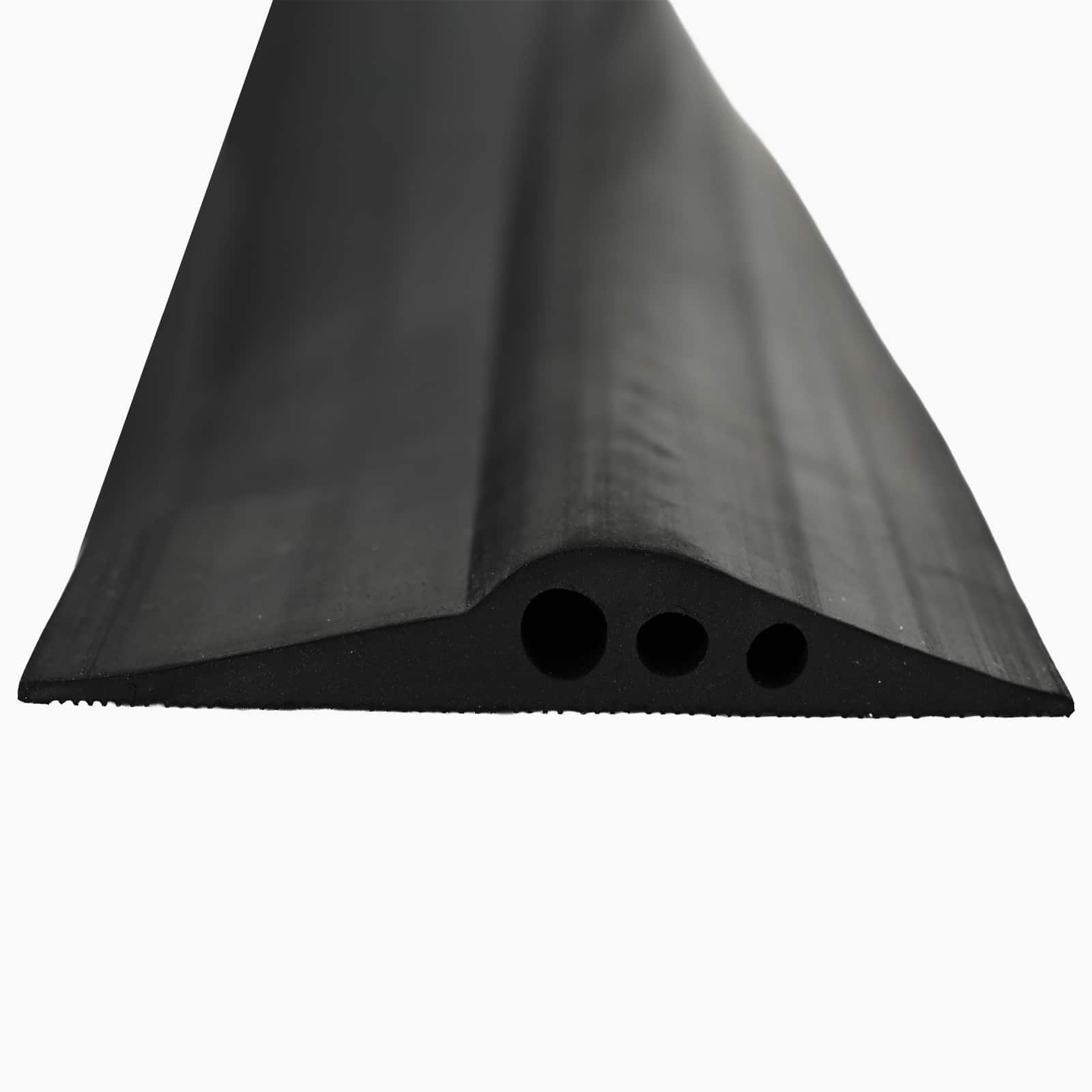 Garaaži põrandatihend Must 78 x 14 mm 2,5 m EPDM kumm