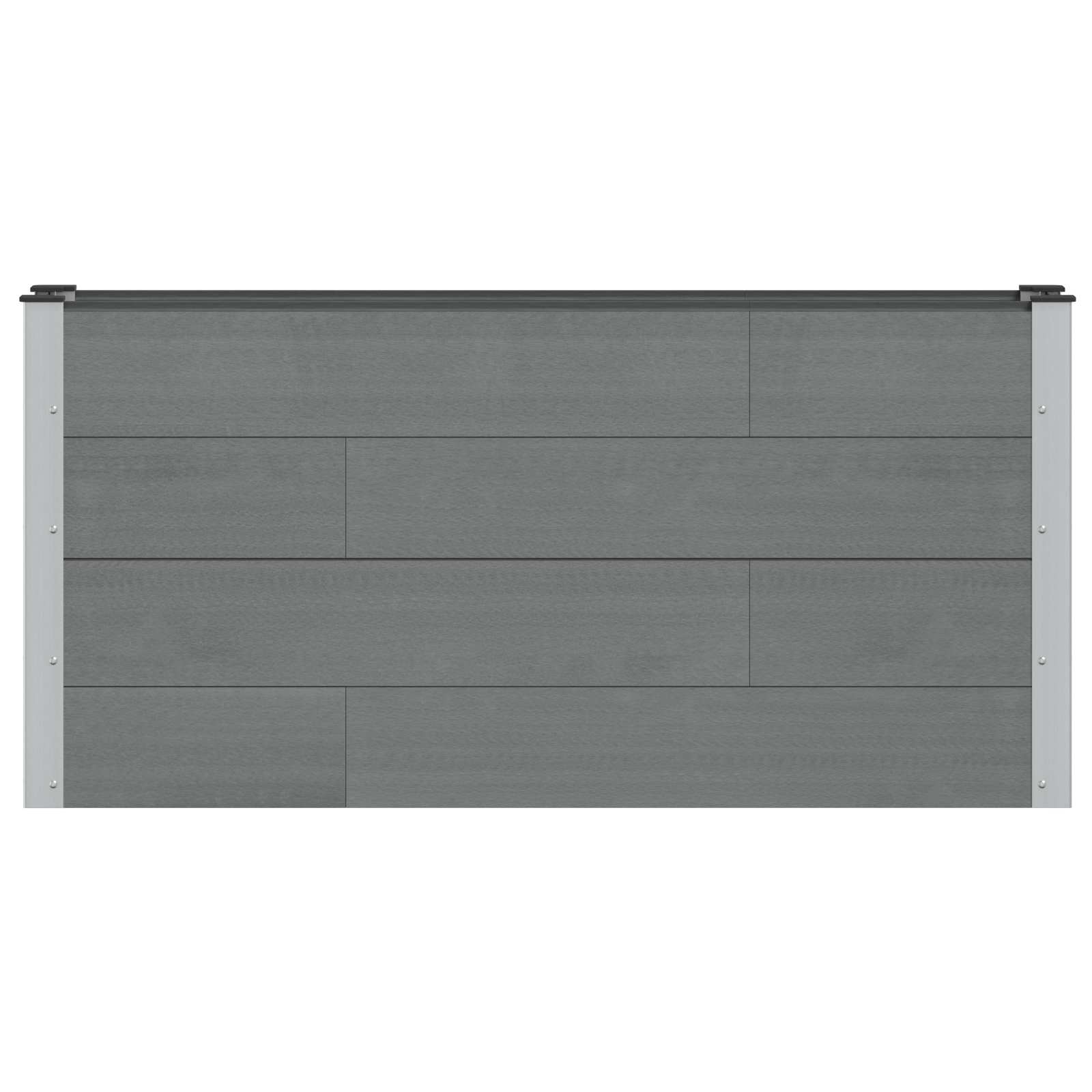 Kõrgendatud aia taimelava Hall 150 x 30 x 72 cm