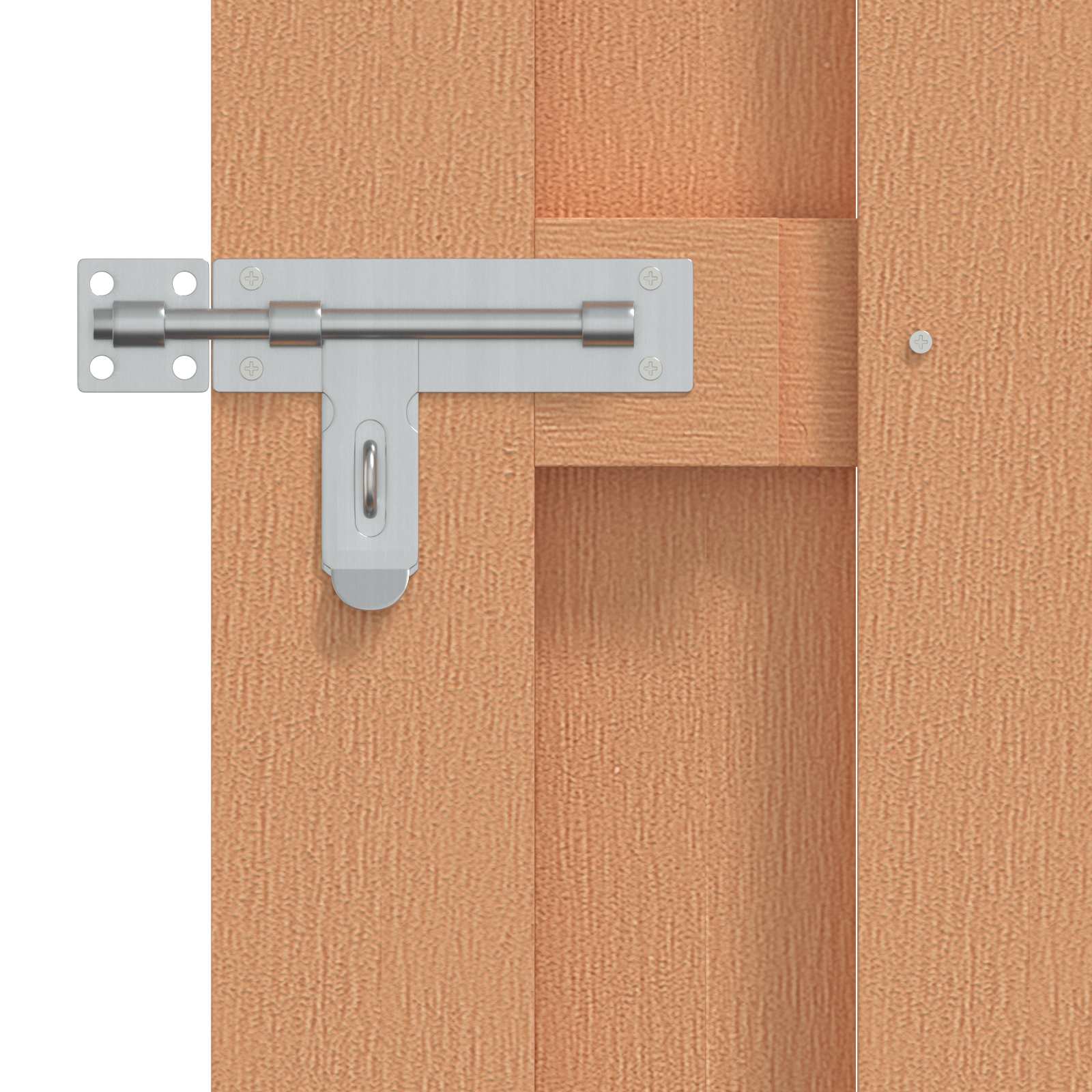 Aia aed 100 x 180 cm WPC ja Alumiinium Pruun