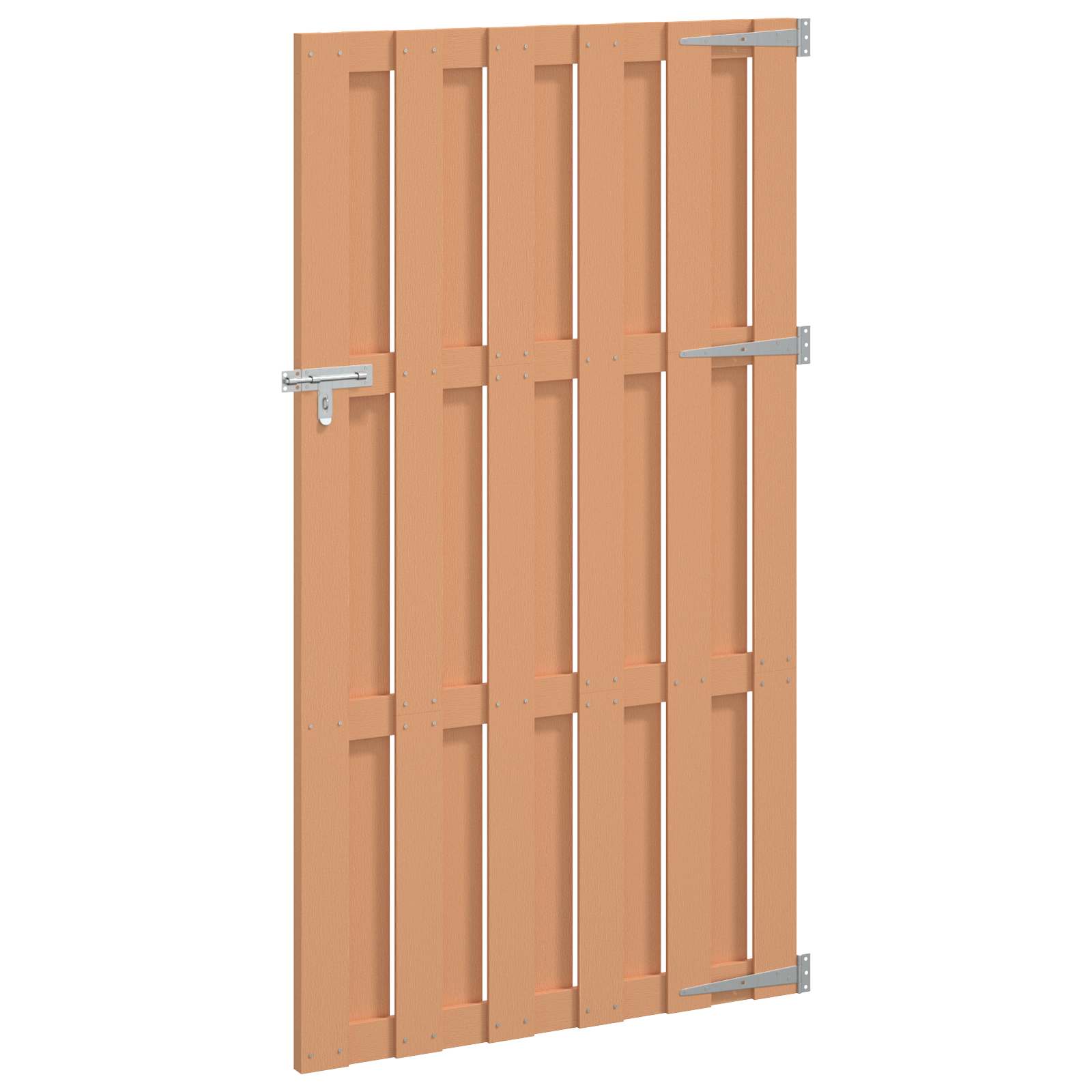 Aia aed 100 x 180 cm WPC ja Alumiinium Pruun