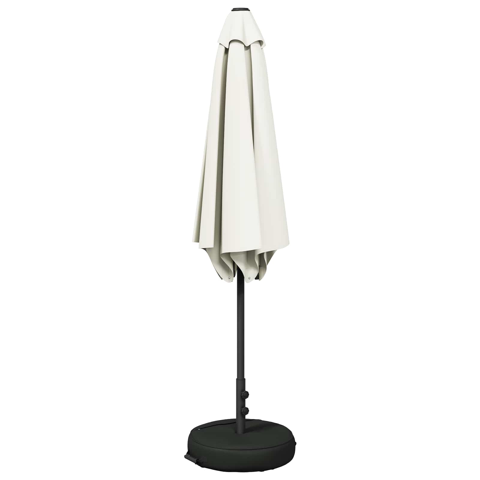 Aiatelgi koos alusega Ristkülik 2,7 x 2,7 m Polüester Kreemjas