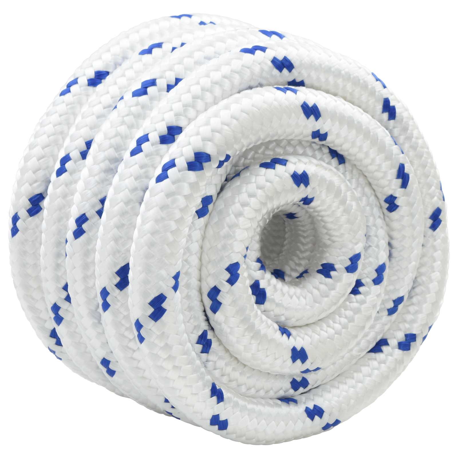 Paadi köis 60 mm 5 m Valge ja sinine polypropylène