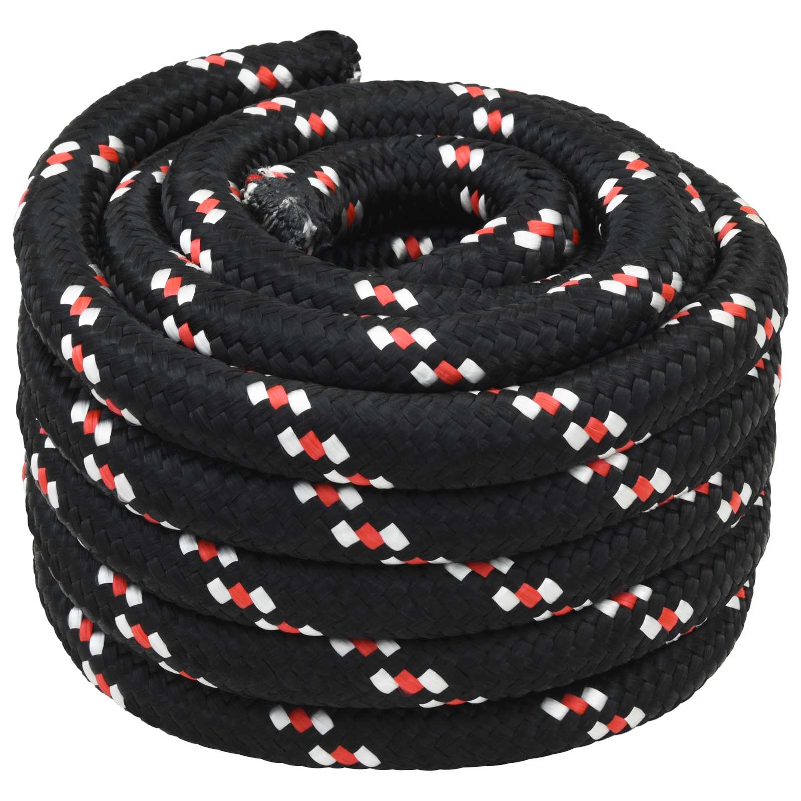 Paadi köis 60 mm 5 m Must ja punane polypropylène