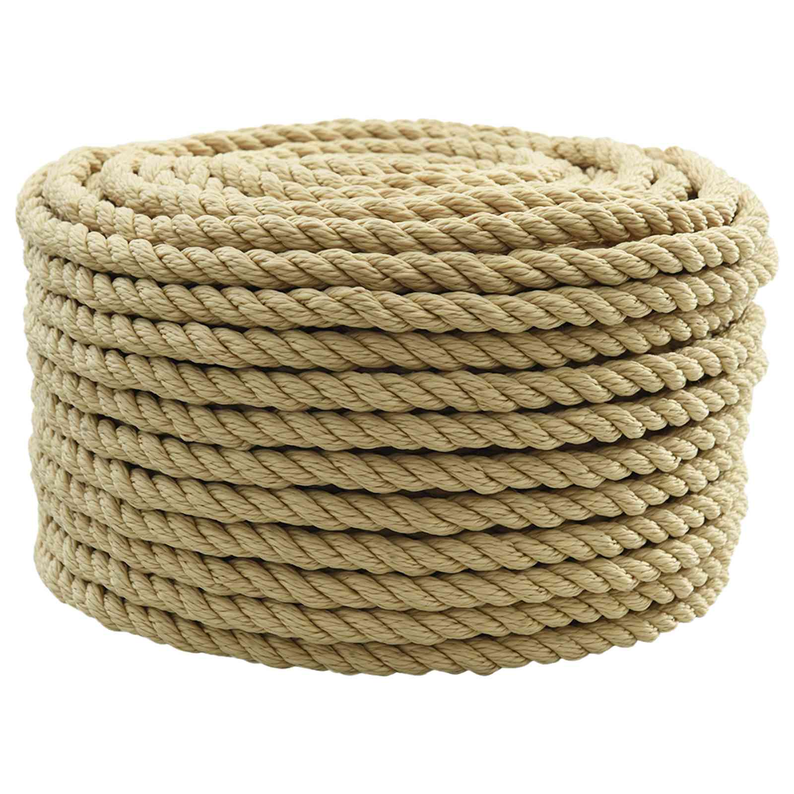 Paadi köis 10 mm 25 m Naturaalne