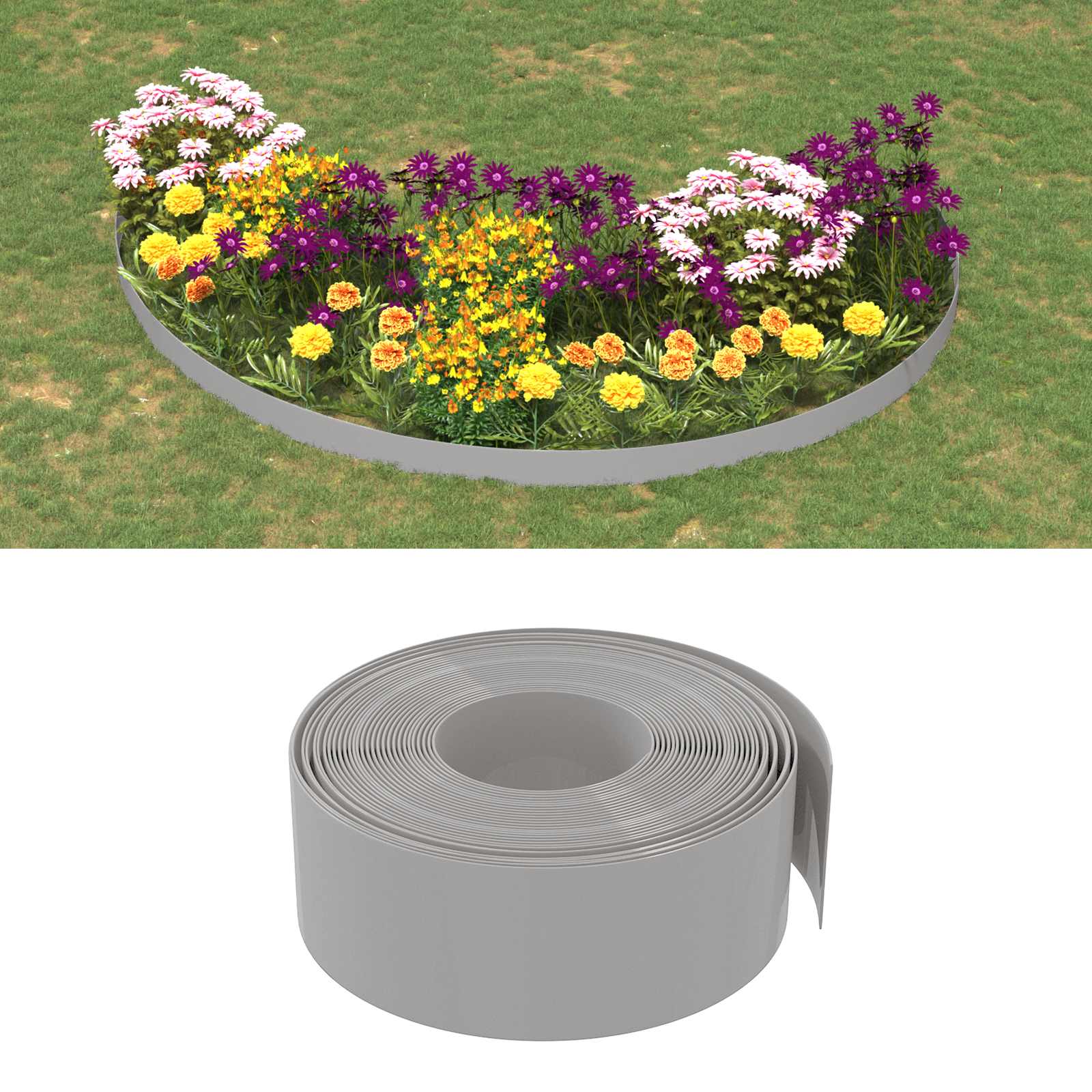 Aiaspiirid 25 m 20 cm PE Hall