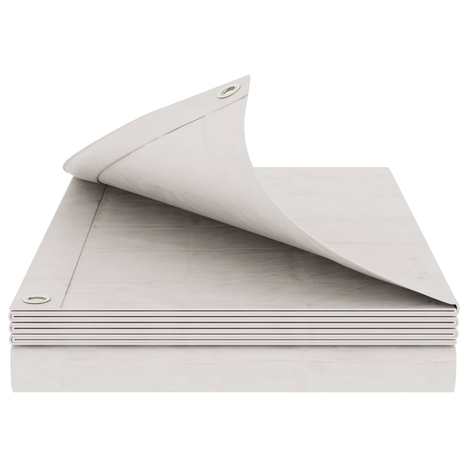 Kattekangas aukudega Valge 2 x 3 m 260 gsm PE
