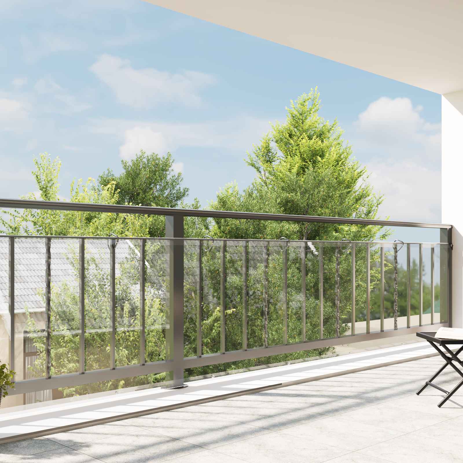 Kattekangas 350 gsm Läbipaistev 1,5 x 20 m PVC