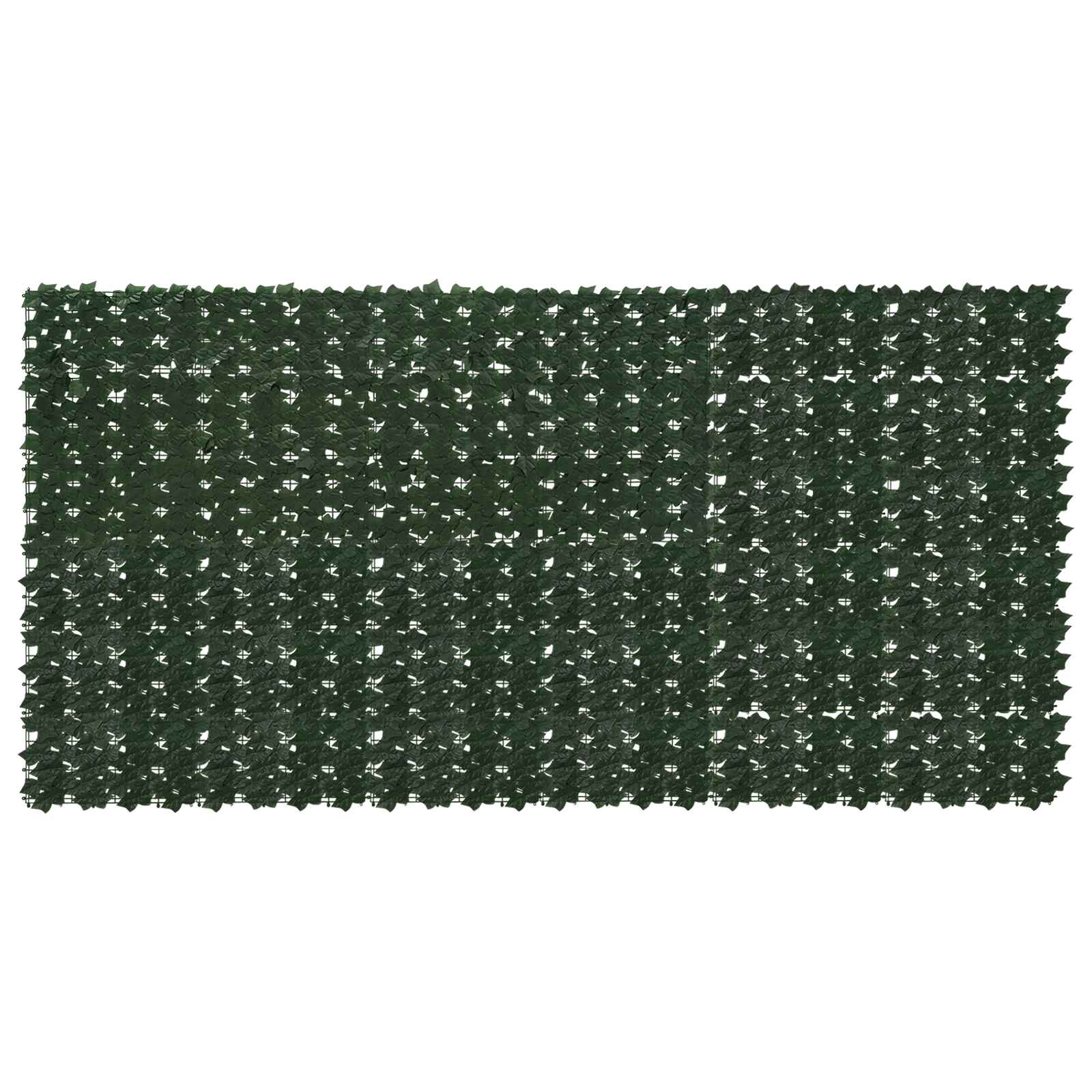 Rõdu ekraan lehtedega Tumeroheline 300 x 150 cm