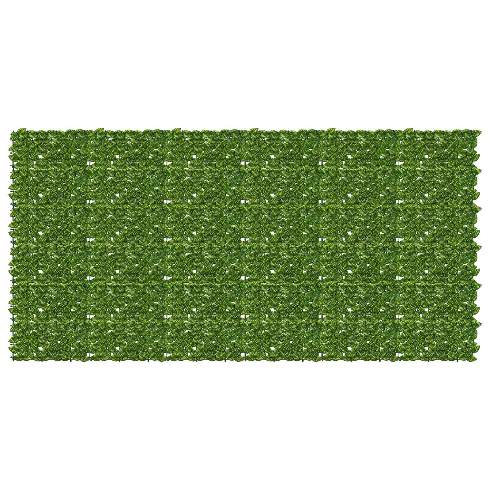Rõdu ekraan lehtedega Roheline ja Kollane 300 x 150 cm