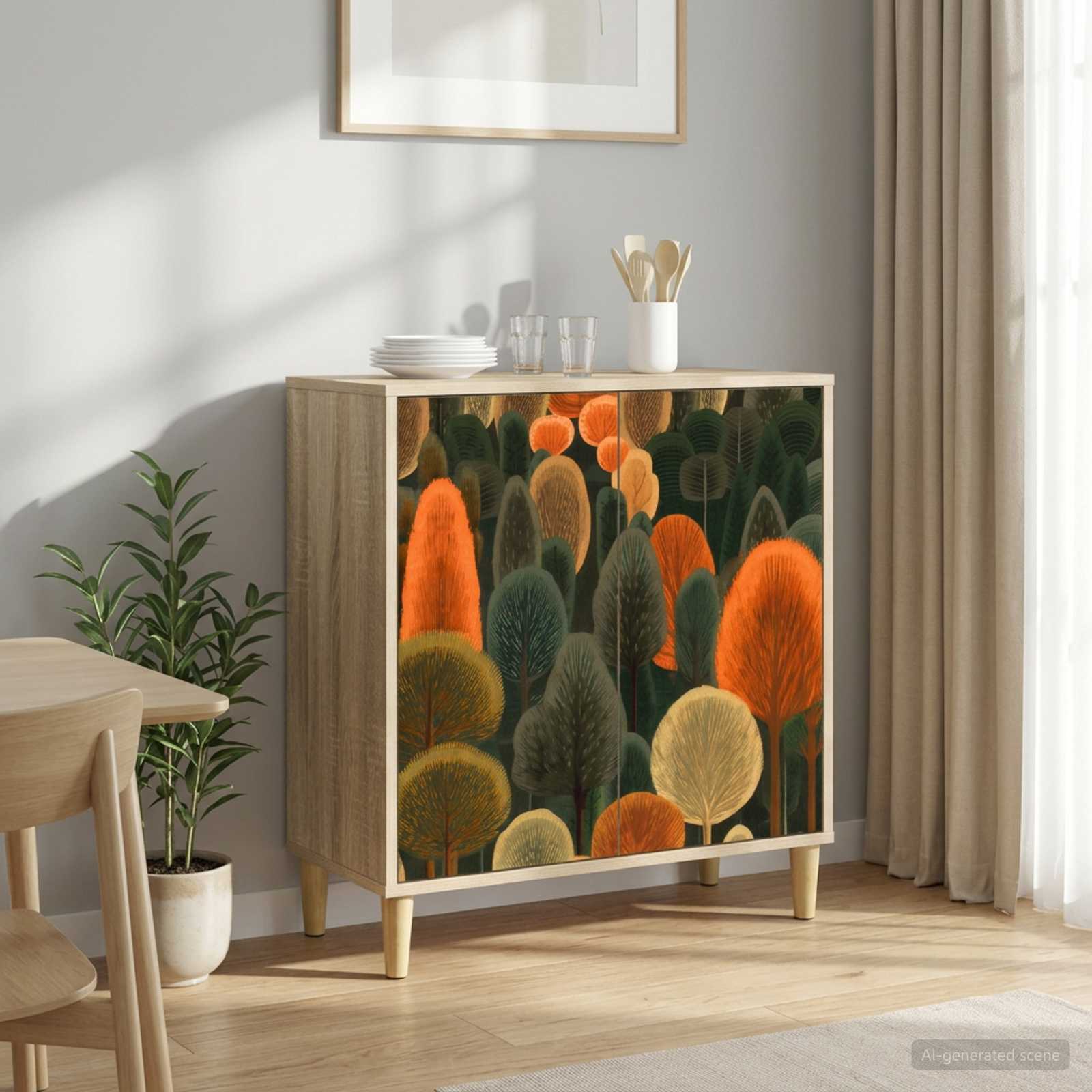 Kõide ZAANDAM Sonoma 69 x 33 x 75 cm Tehispuit