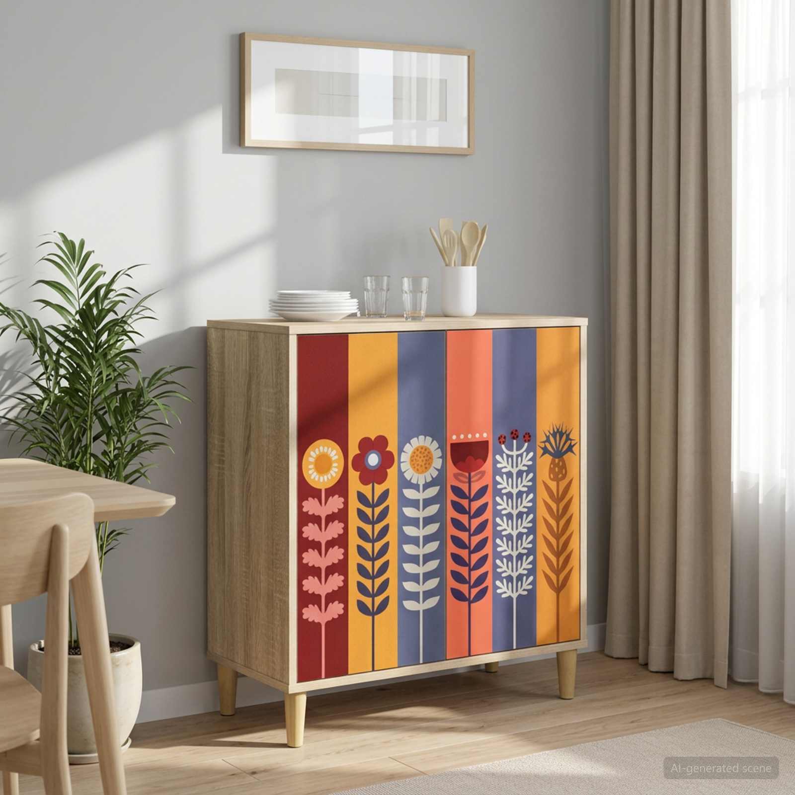 Kõide ESSEN Sonoma 69 x 33 x 75 cm Tehispuit