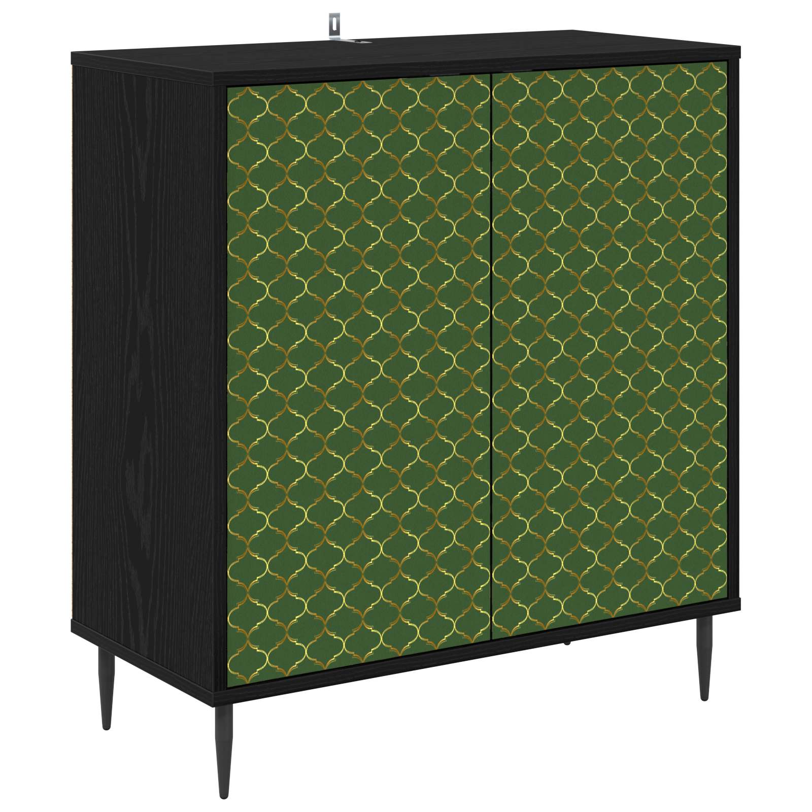 Kõide GELEEN Must tamm 69 x 33 x 76 cm Tehispuit