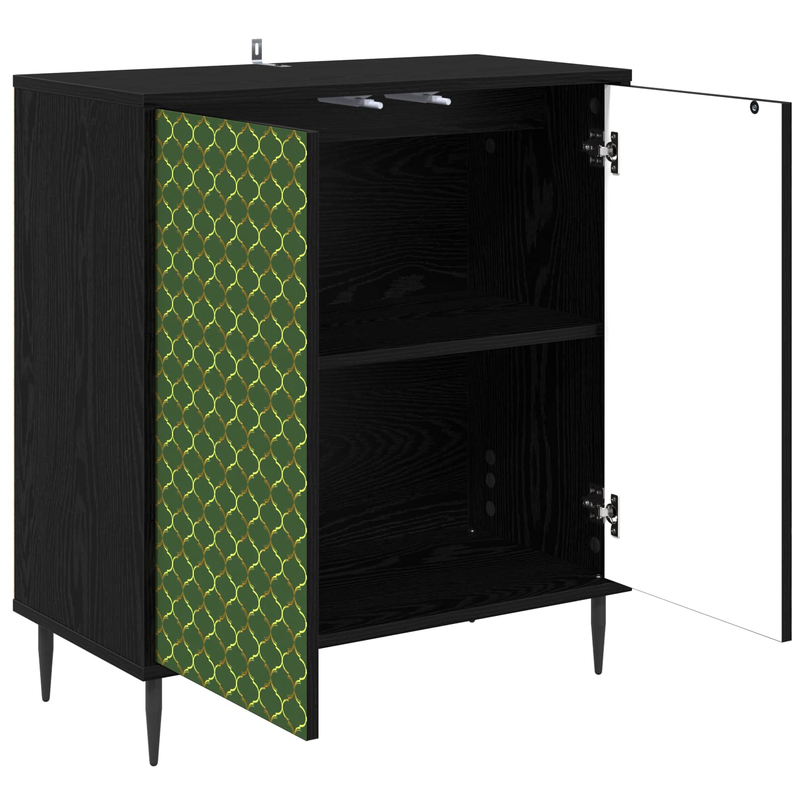 Kõide GELEEN Must tamm 69 x 33 x 76 cm Tehispuit