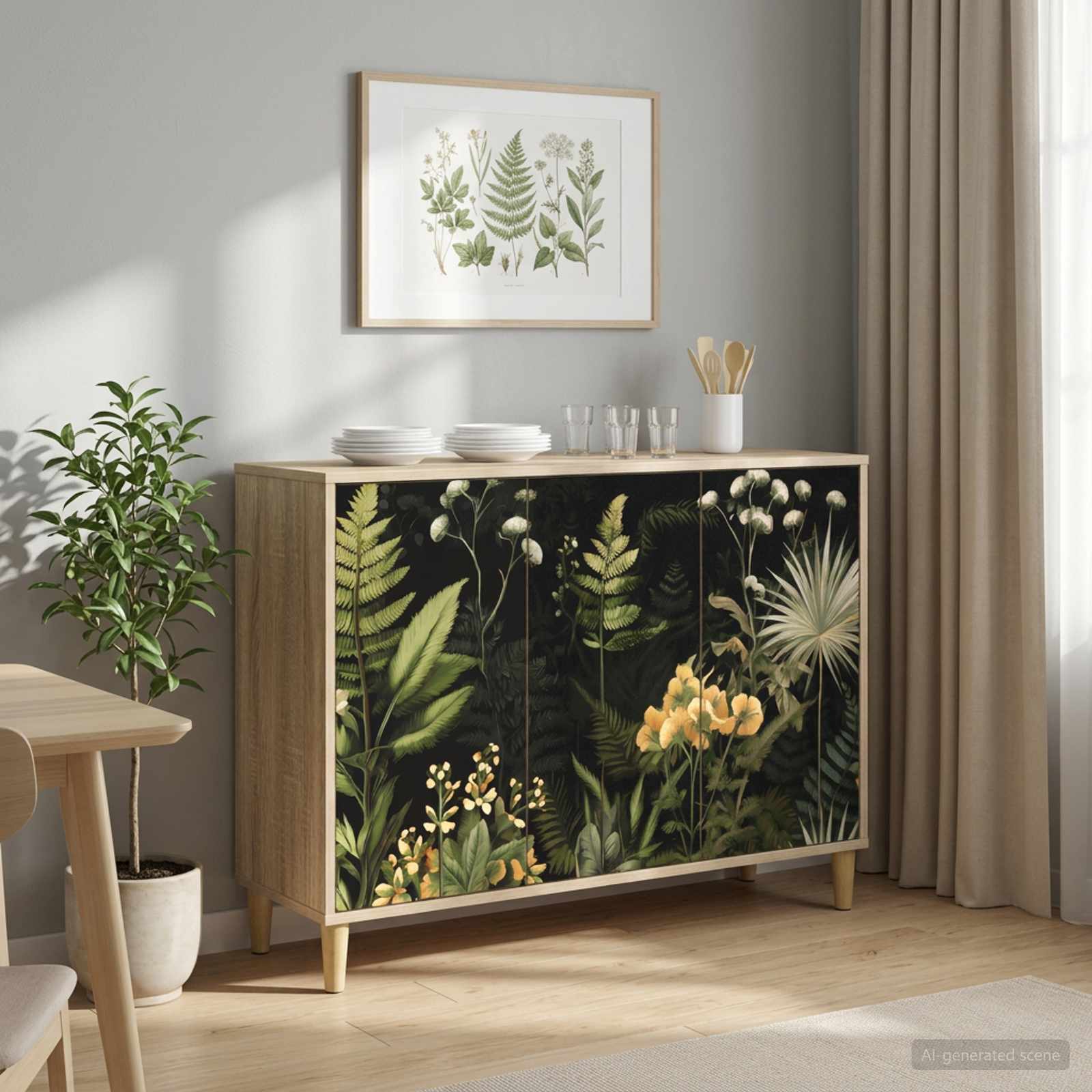 Kõide RHENEN Sonoma 102 x 33 x 75 cm Tehispuit