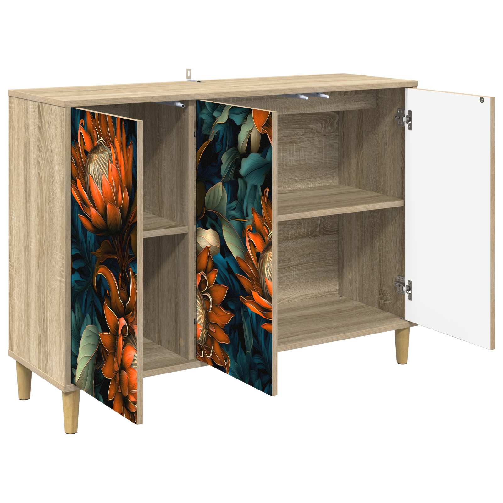 Kõide LOCHEM Sonoma 102 x 33 x 75 cm Tehispuit