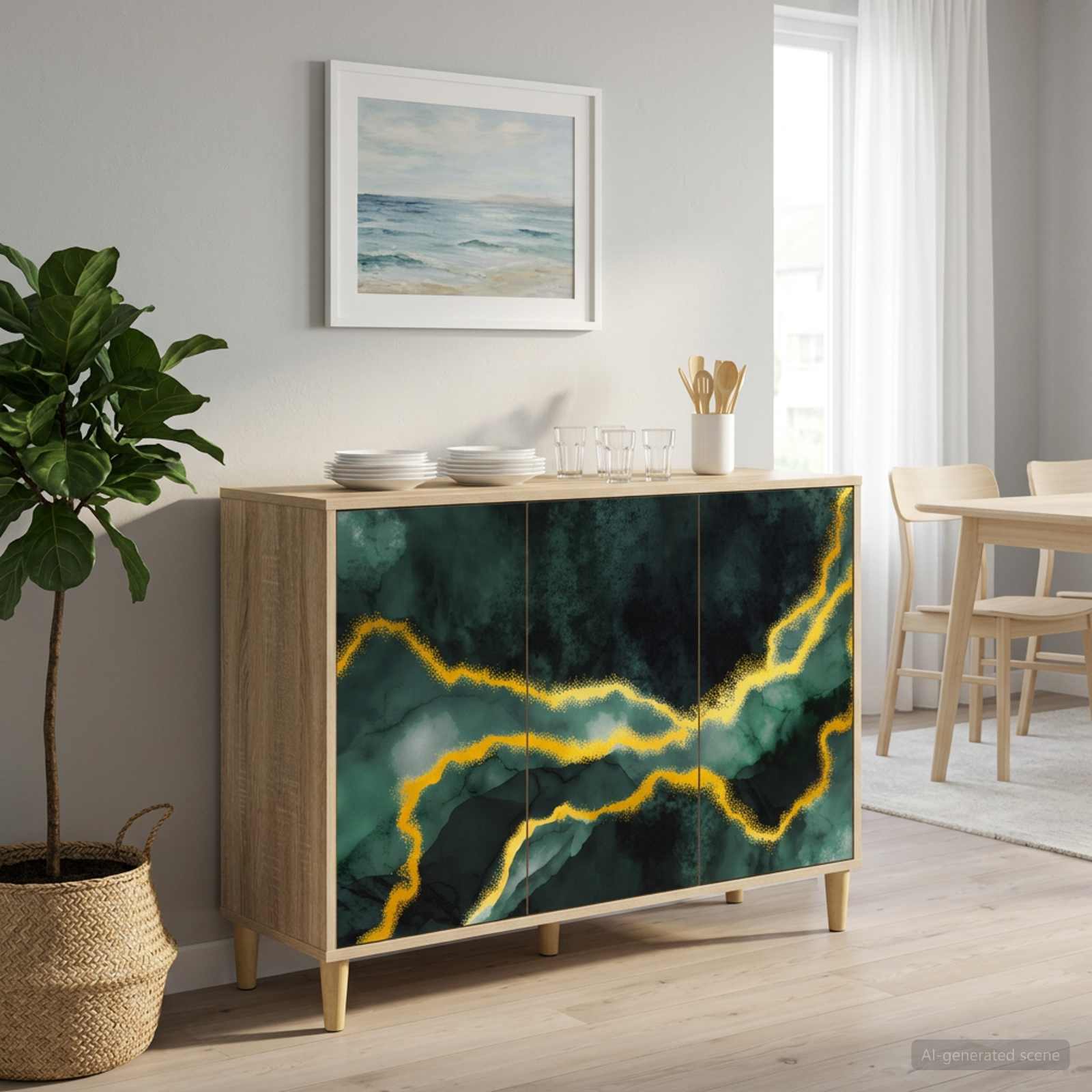 Kõide WIJHE Sonoma 102 x 33 x 75 cm Tehispuit