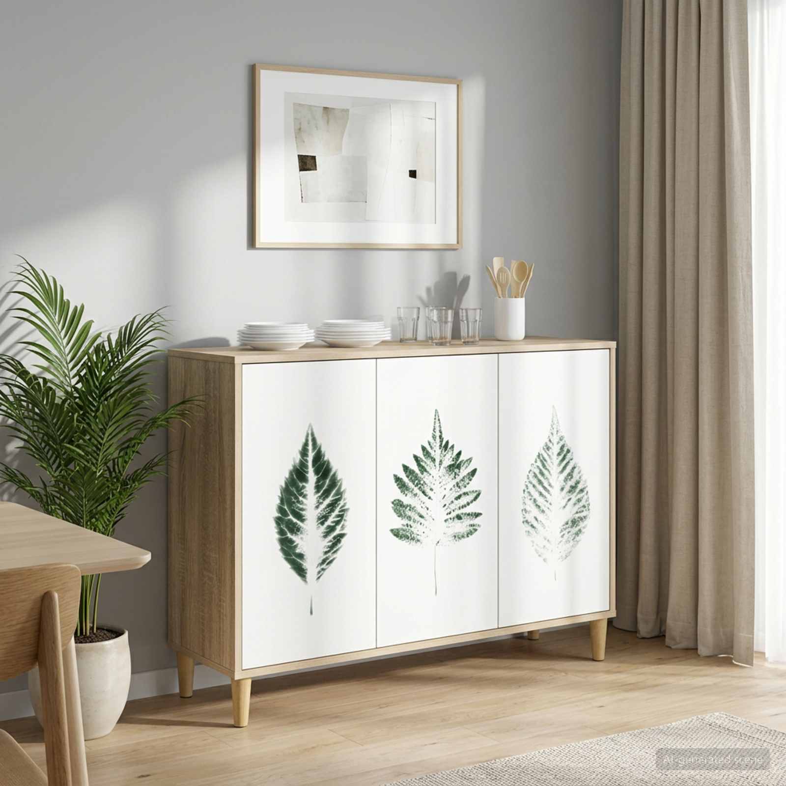 Kõide HANAU Sonoma 102 x 33 x 75 cm Tehispuit