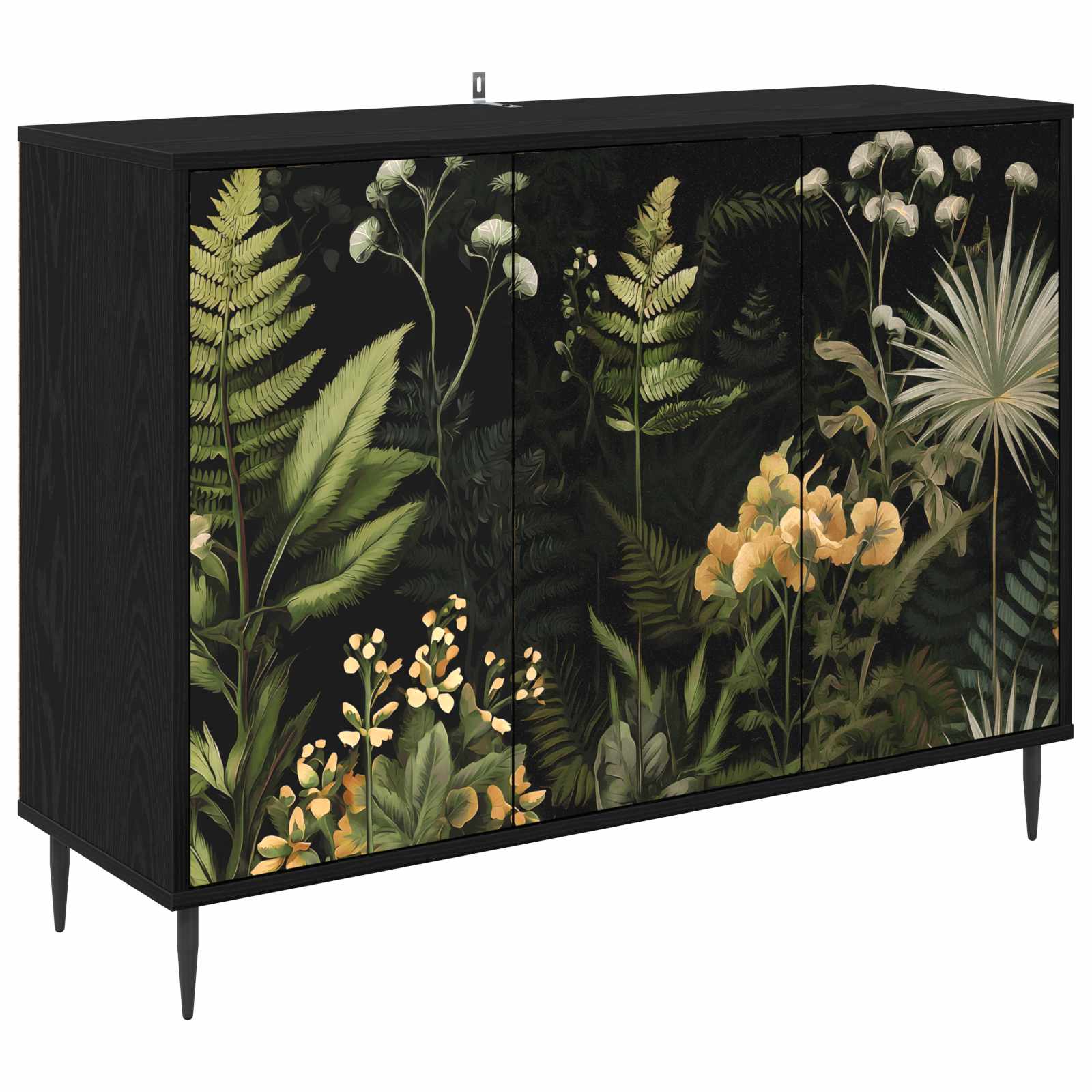 Kõide RHENEN Must tamm 102 x 33 x 76 cm Tehispuit