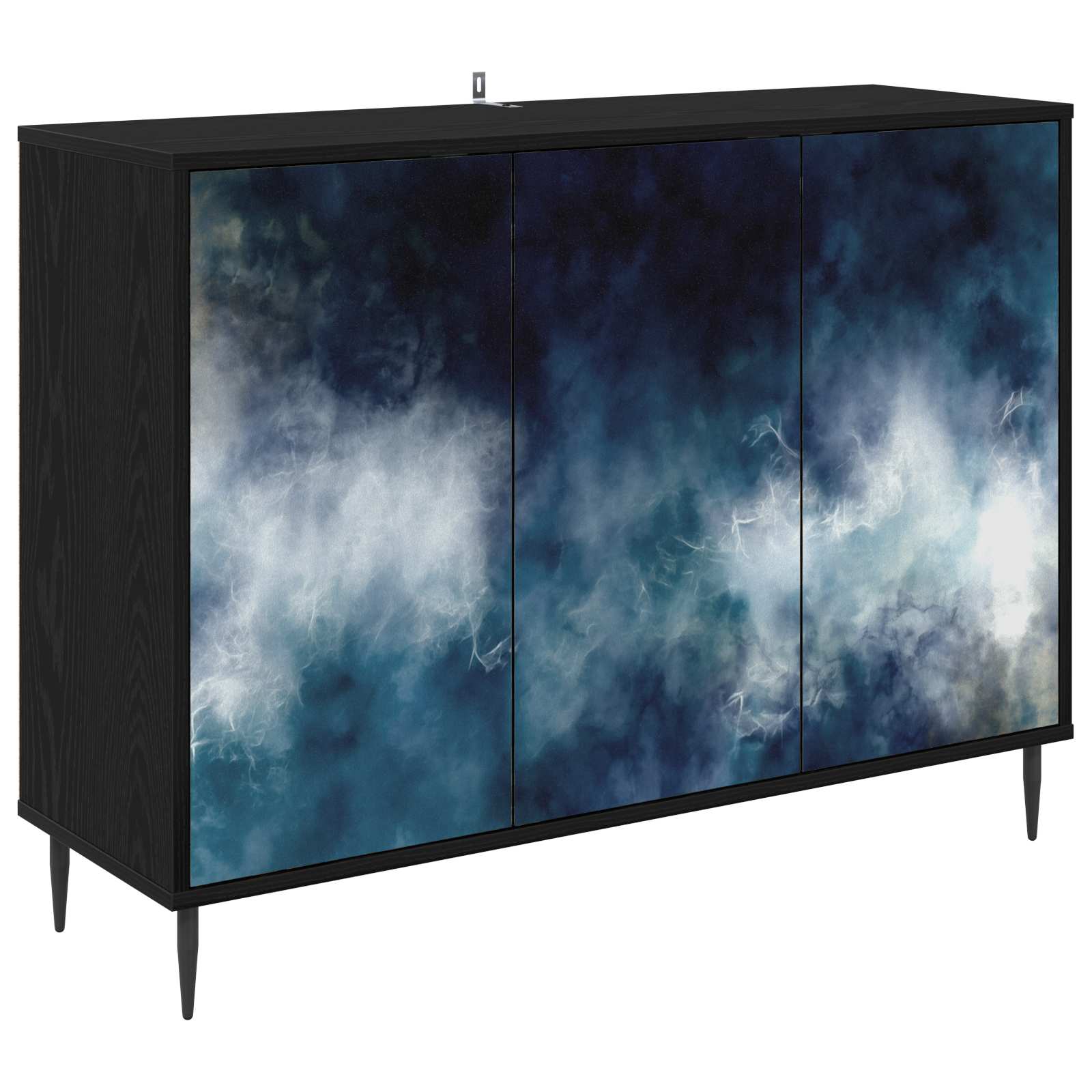 Kõide RAALTE Must tamm 102 x 33 x 76 cm Tehispuit