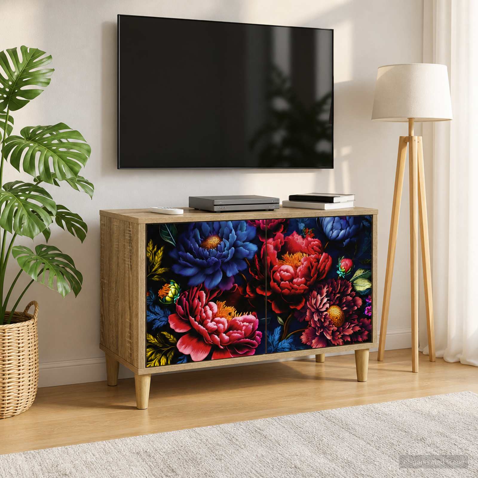Telerikapp KIEL 69 x 33 x 50 cm Sonoma Tehispuit
