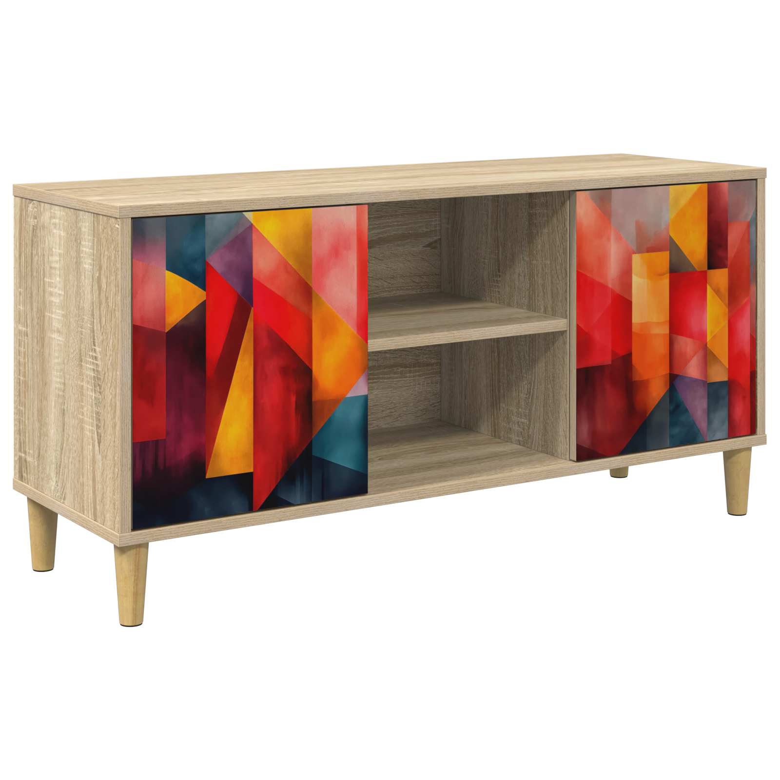 Telerikapp HEESCH 102 x 33 x 50 cm Sonoma Tehispuit