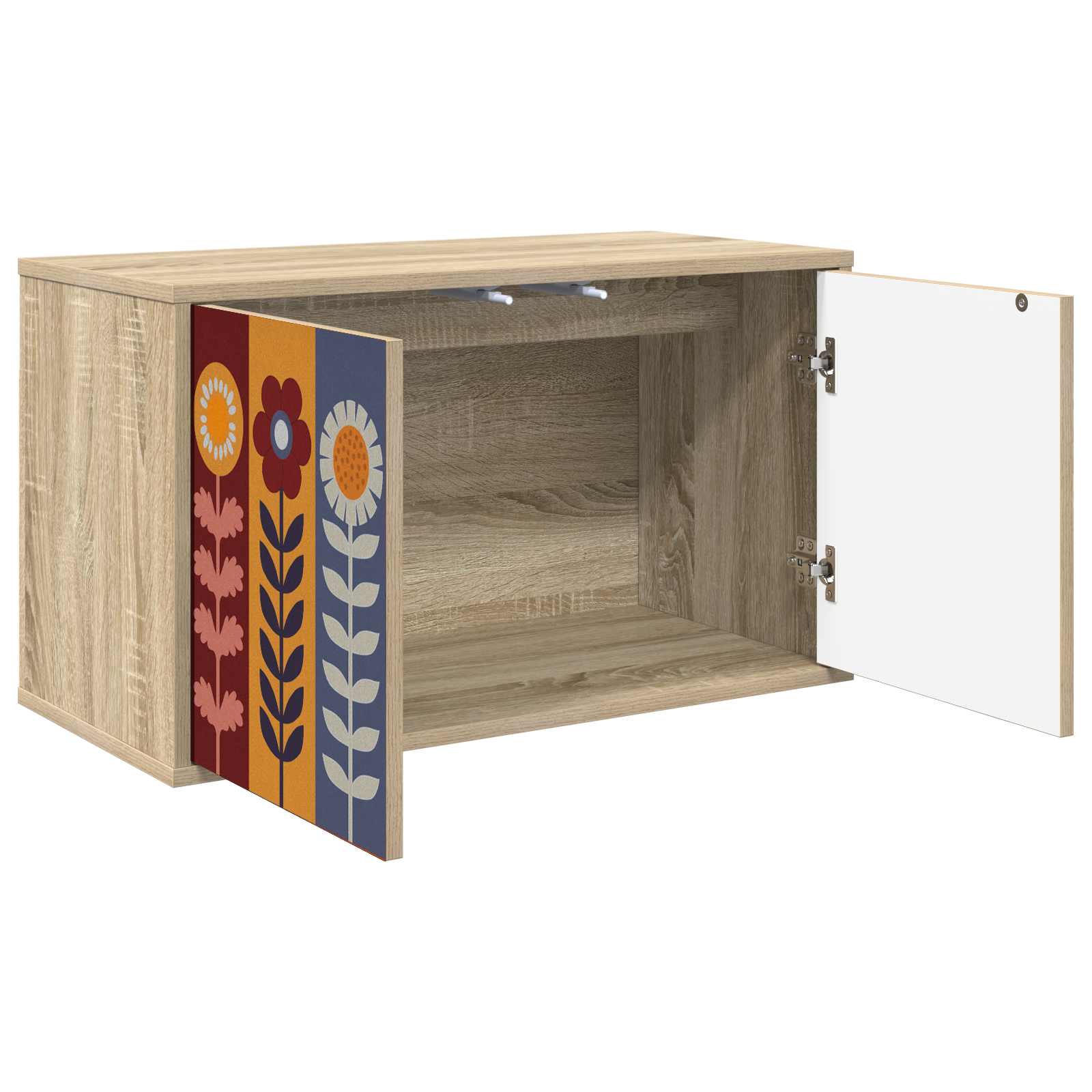 Seinale paigaldatav TV kapp ESSEN 69 x 33 x 40 cm Sonoma tamm