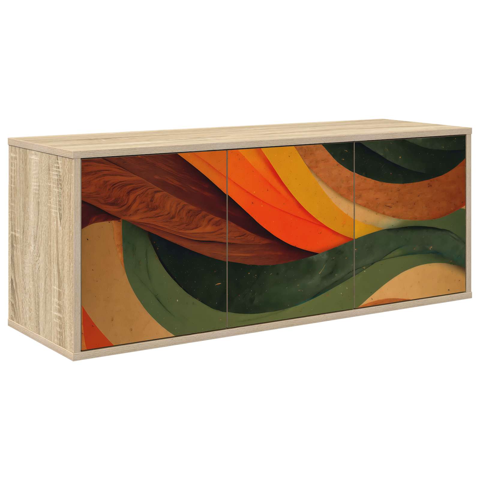 Seinale paigaldatav TV kapp BONN 102 x 33 x 40 cm Sonoma tamm