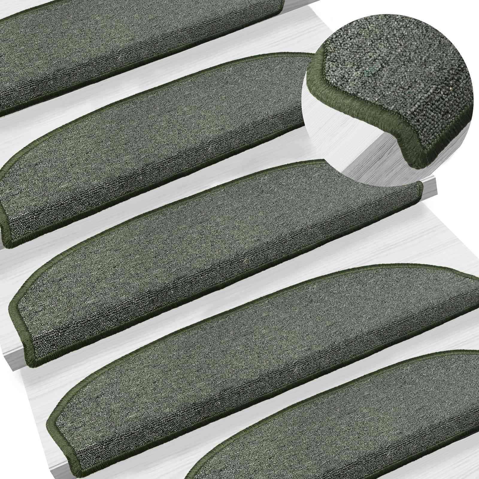Iseliimuvad treppimatid 15 tk 80 x 24,5 x 3,5 cm Tumeroheline