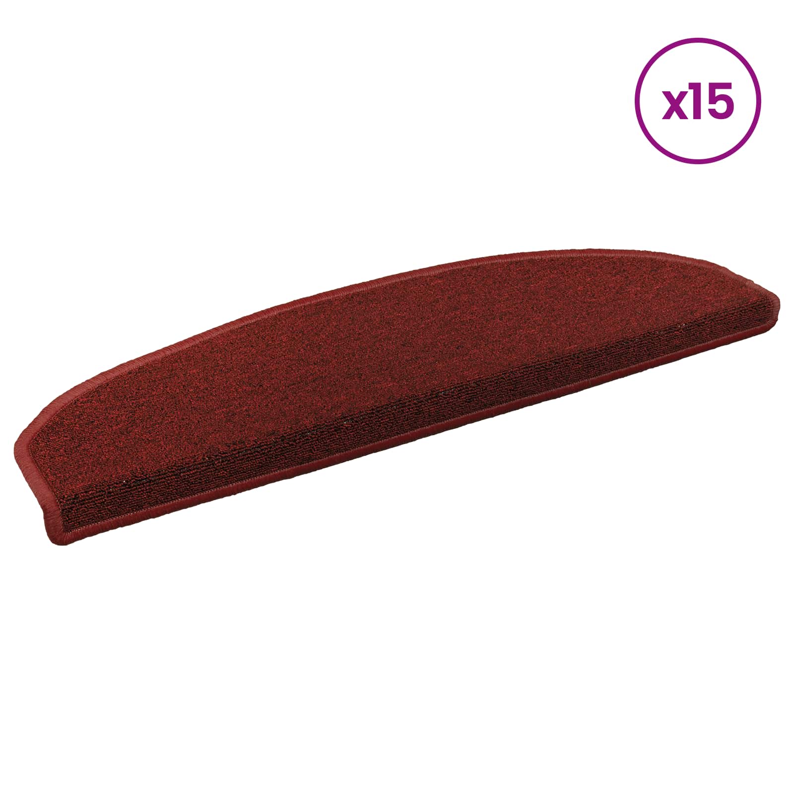 Iseliimuvad treppimatid 15 tk 80 x 24,5 x 3,5 cm