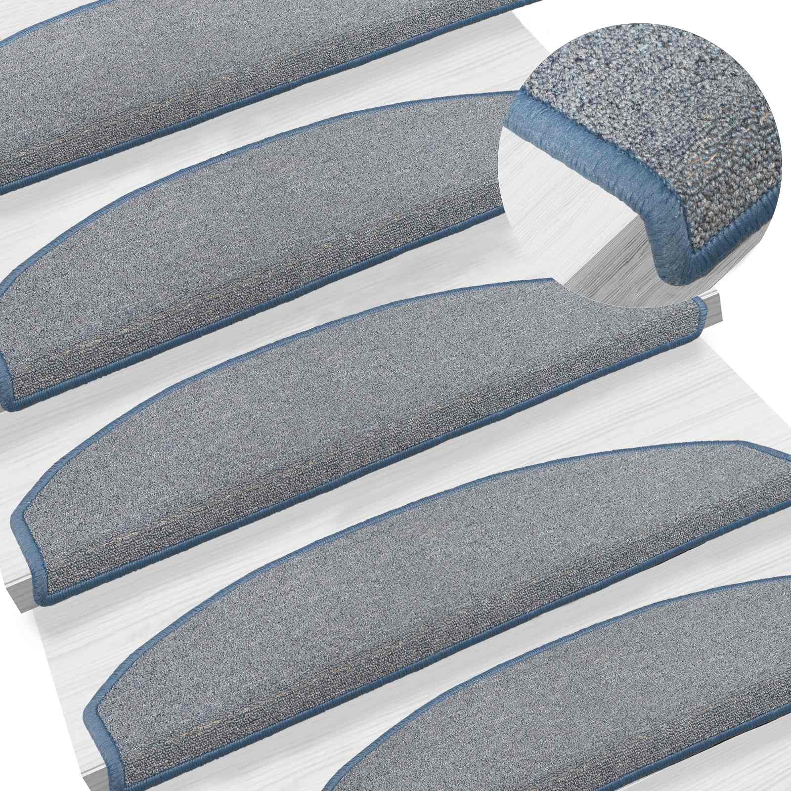 Iseliimuvad treppimatid 15 tk 80 x 24,5 x 3,5 cm
