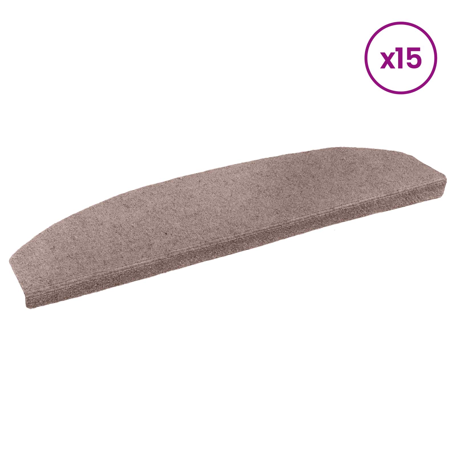 Iseliimuvad treppimatid 15 tk 80 x 24,5 x 3,5 cm Beež