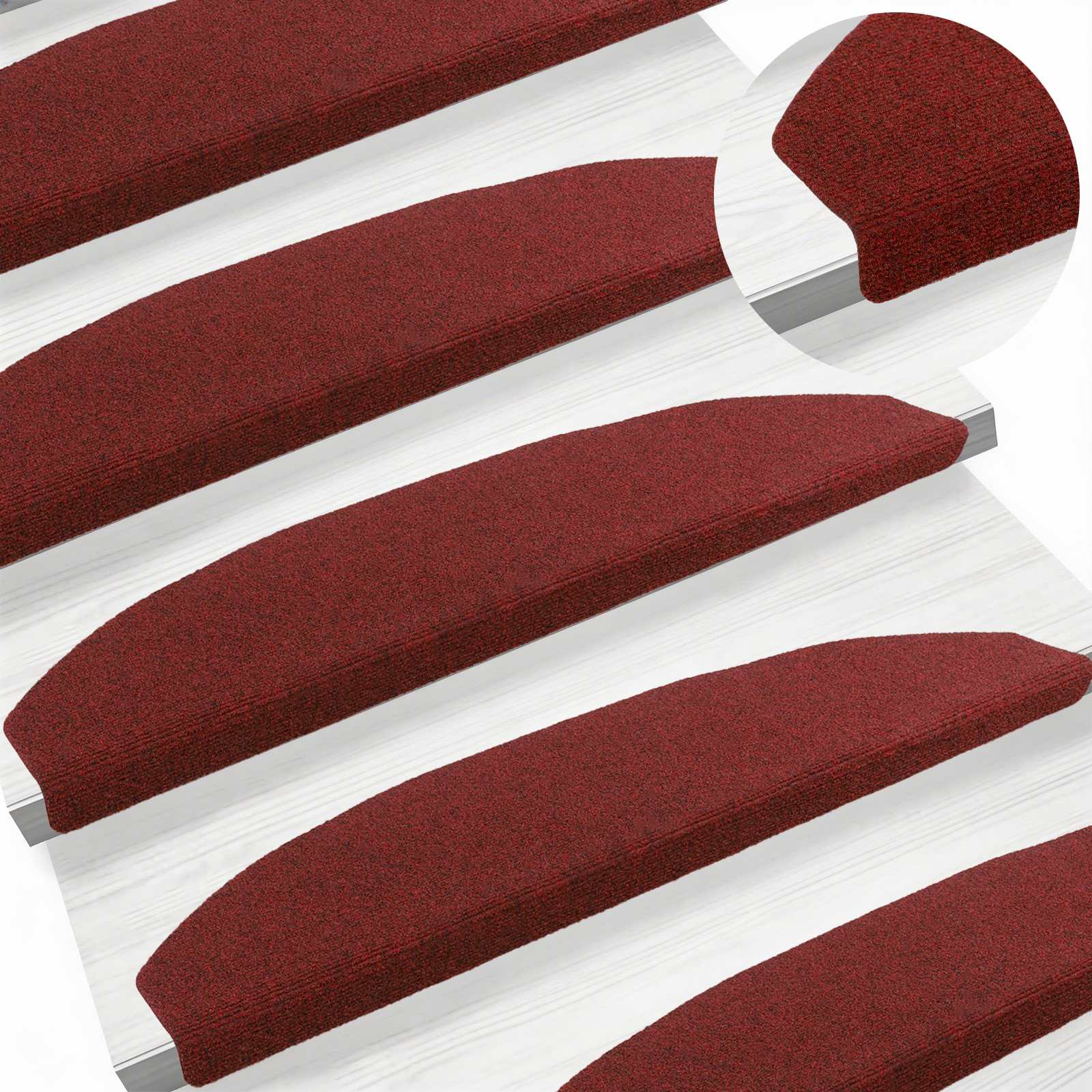 Iseliimuvad treppimatid 15 tk 80 x 24,5 x 3,5 cm
