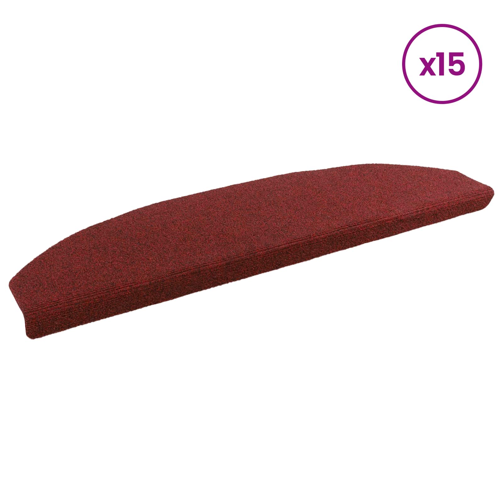 Iseliimuvad treppimatid 15 tk 80 x 24,5 x 3,5 cm