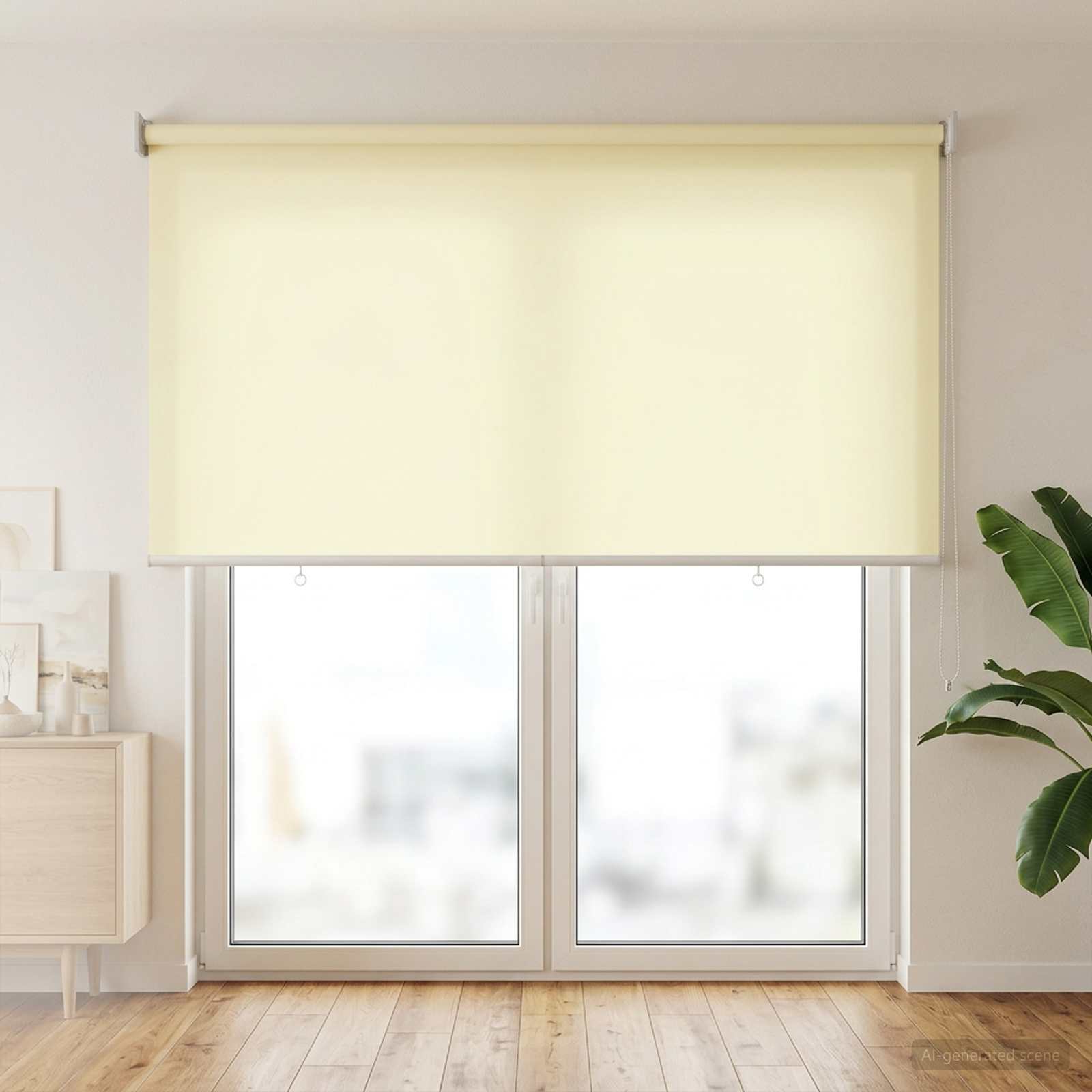 Väljas ruloopimedus UV kaitse Kreemjas 100 x 230 cm (L x K)
