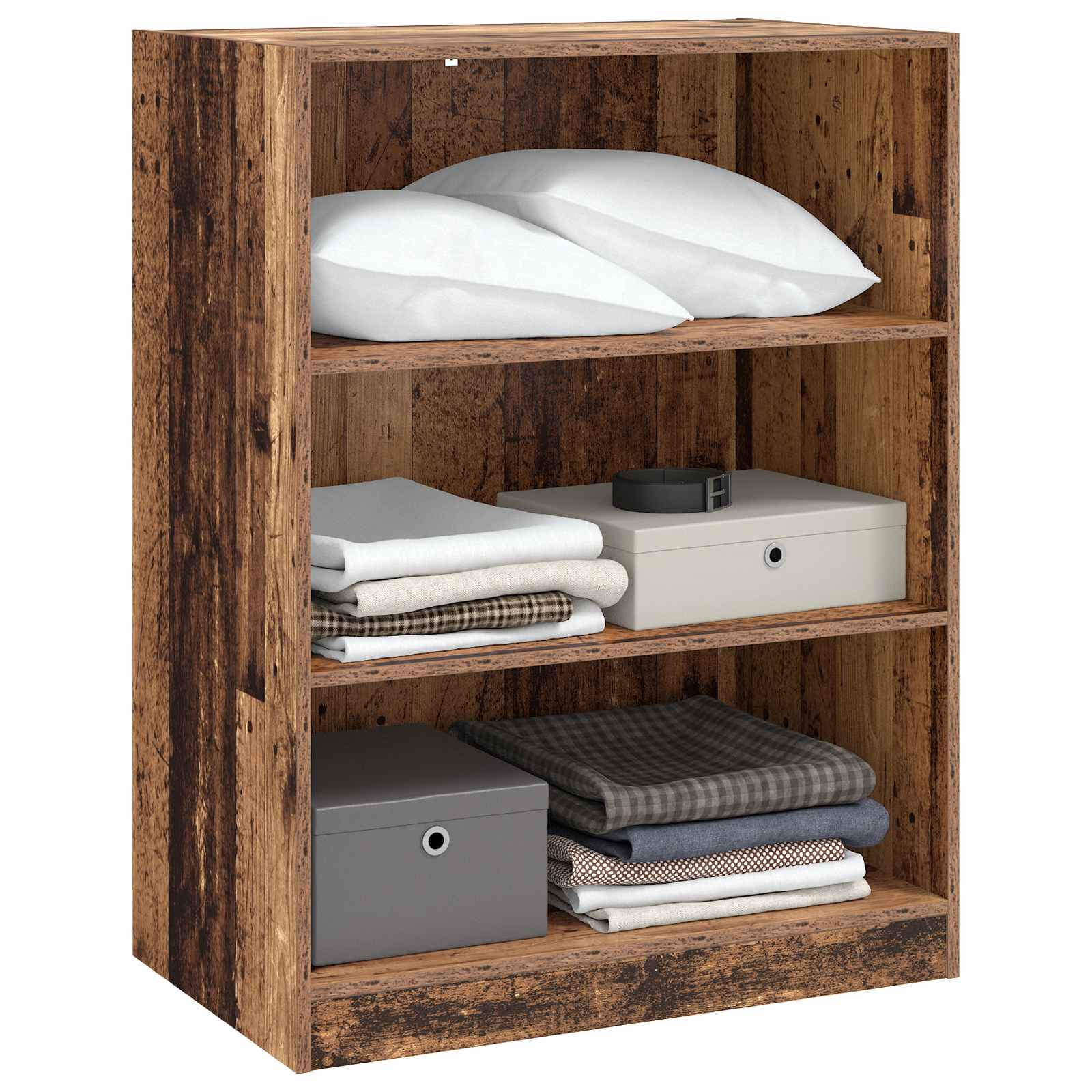 Garderoobikapp Vana puit 77 x 48 x 102 cm Tehispuit