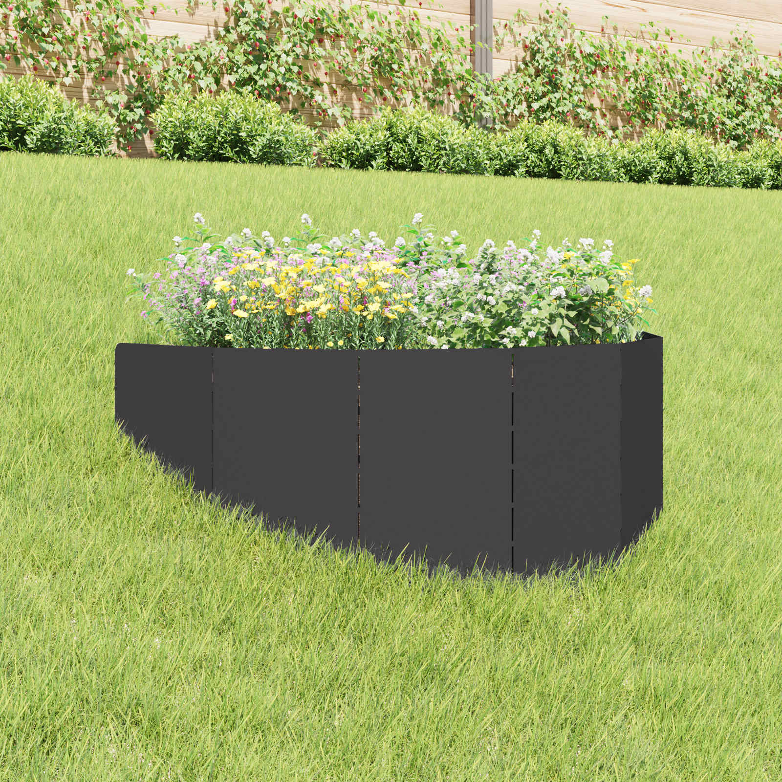 Murupiire 100 x 45 cm Teras Must