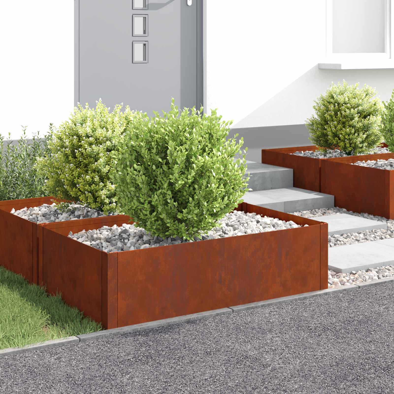 Murupiire 100 x 60 x 35 cm Teras Rooste