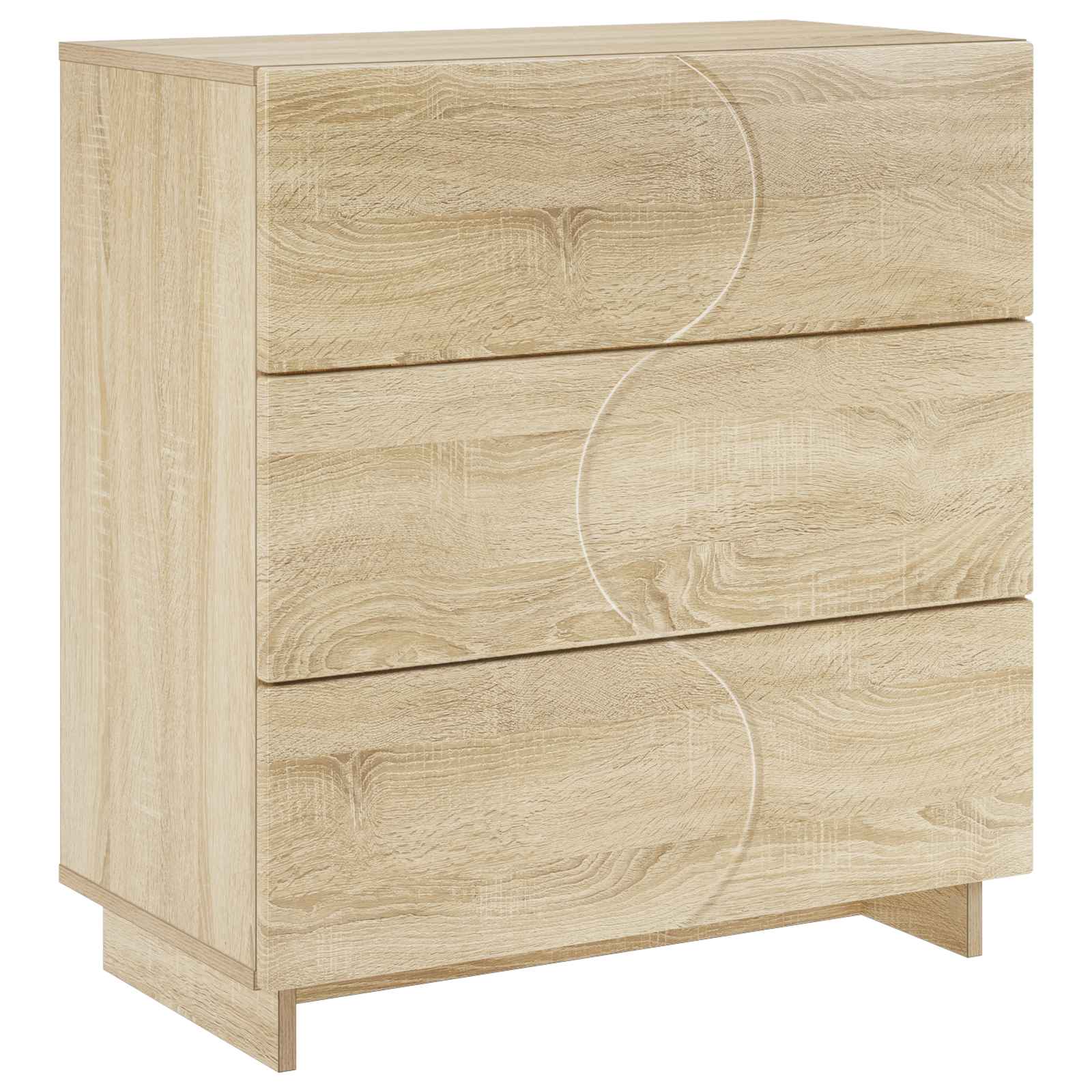 Külgkapp Sonoma tamm 70 x 38 x 75 cm Tehispuit