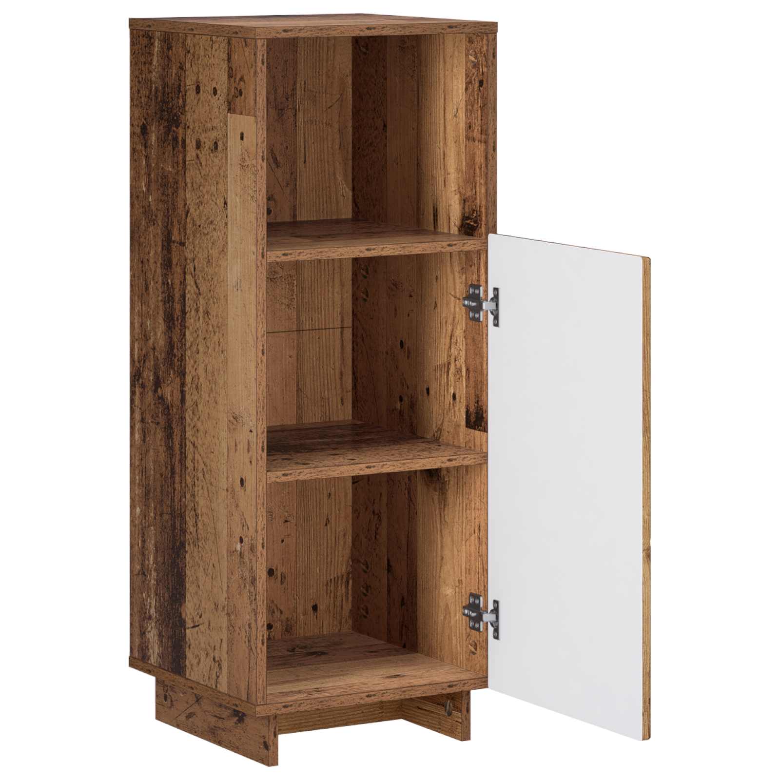 Vannitoakapp Vana puit 36.5 x 38 x 95 cm Tehispuit