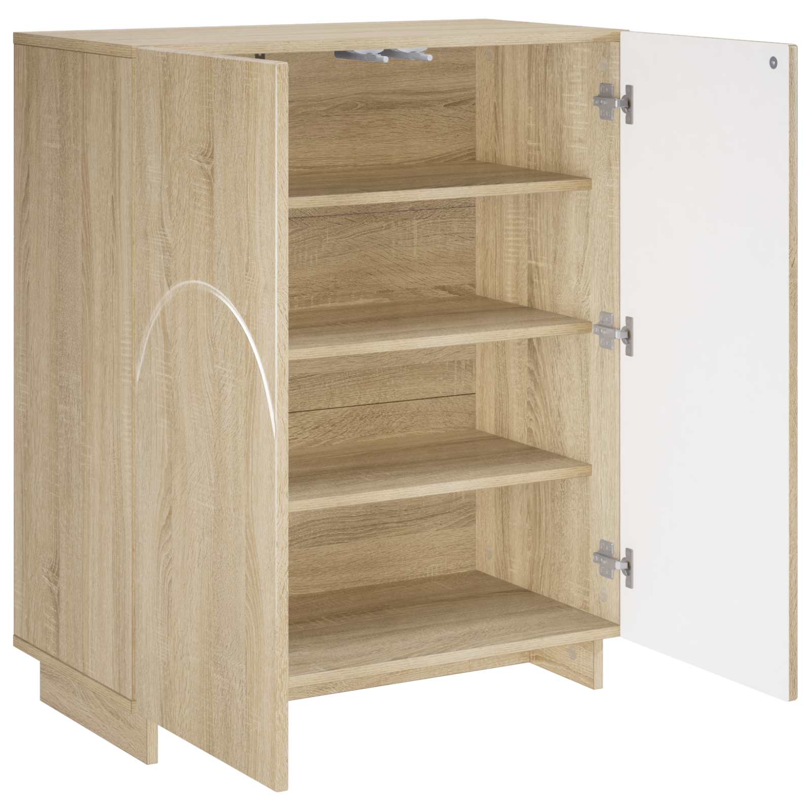 Jalatsikapp 73 x 38 x 87,5 cm Tehispuit Sonoma tamm