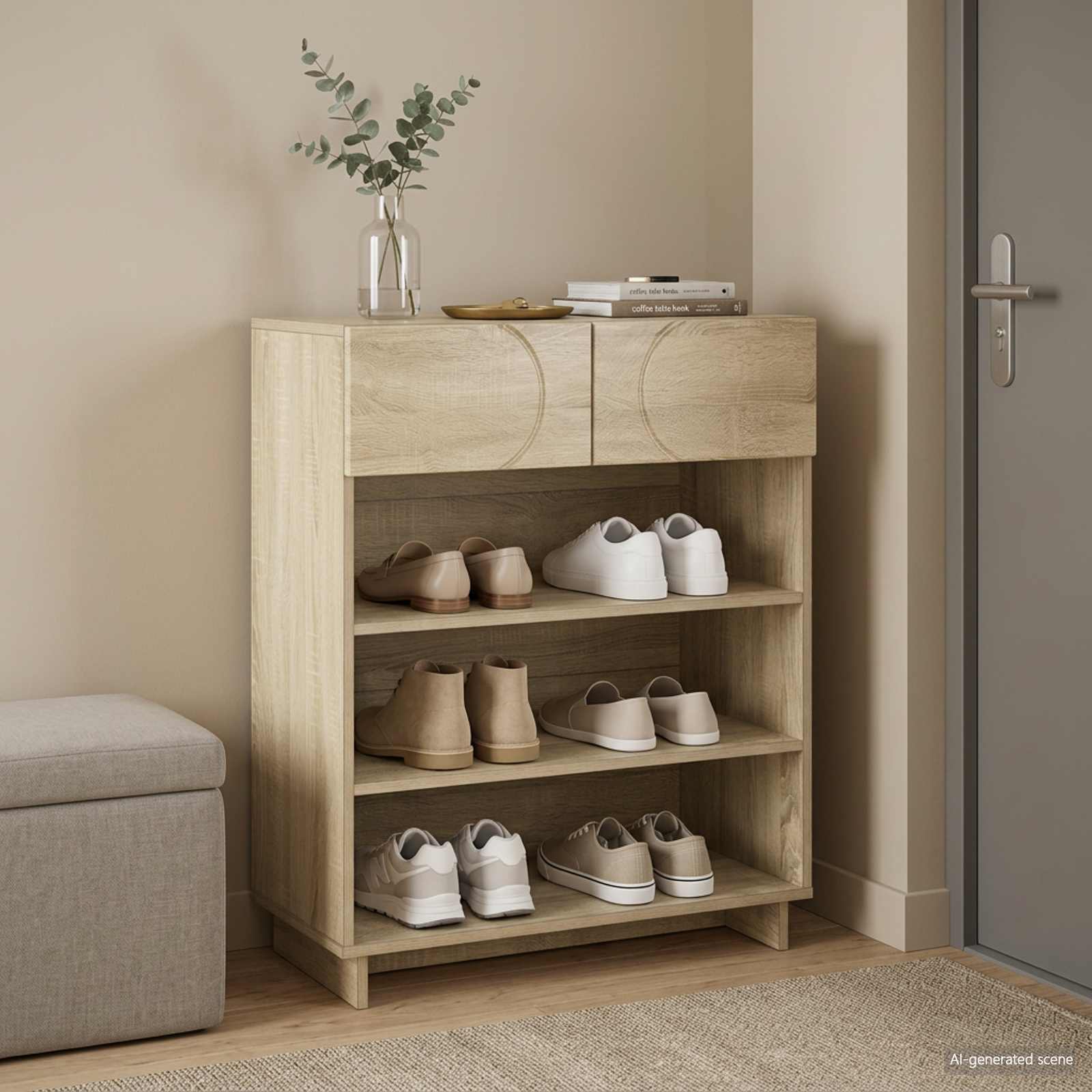 Kingakapp 73 x 38 x 87,5 cm Töödeldud puit Sonoma tamm