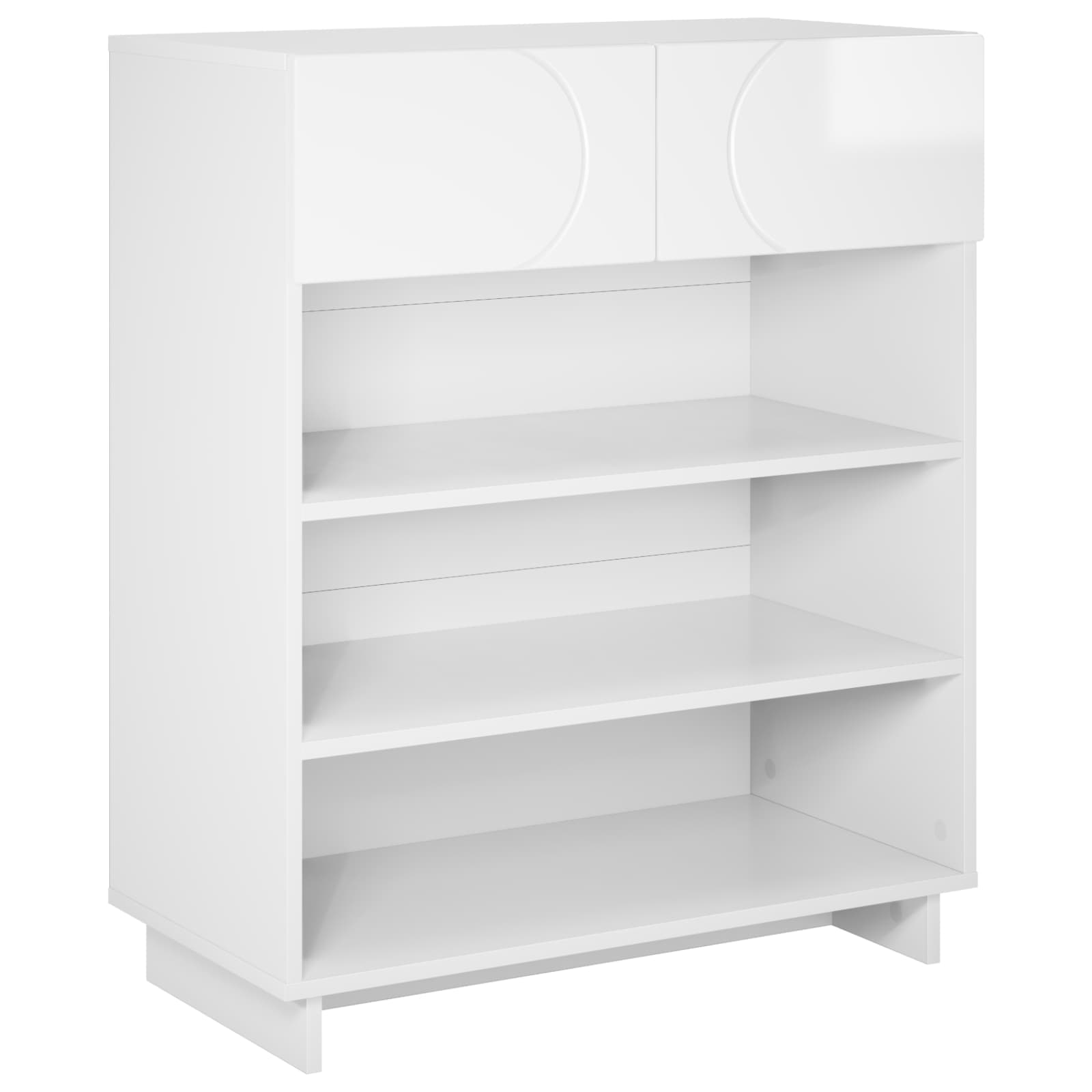 Kingakapp 73 x 38 x 87,5 cm Töödeldud puit Kõrgläikega valge