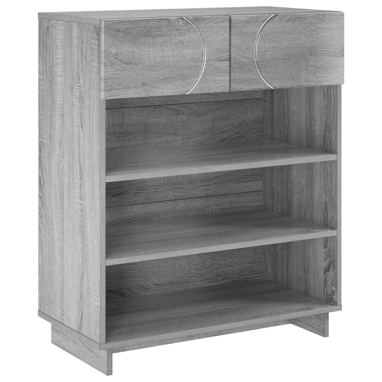 Kingakapp 73 x 38 x 87,5 cm Töödeldud puit Hall Sonoma