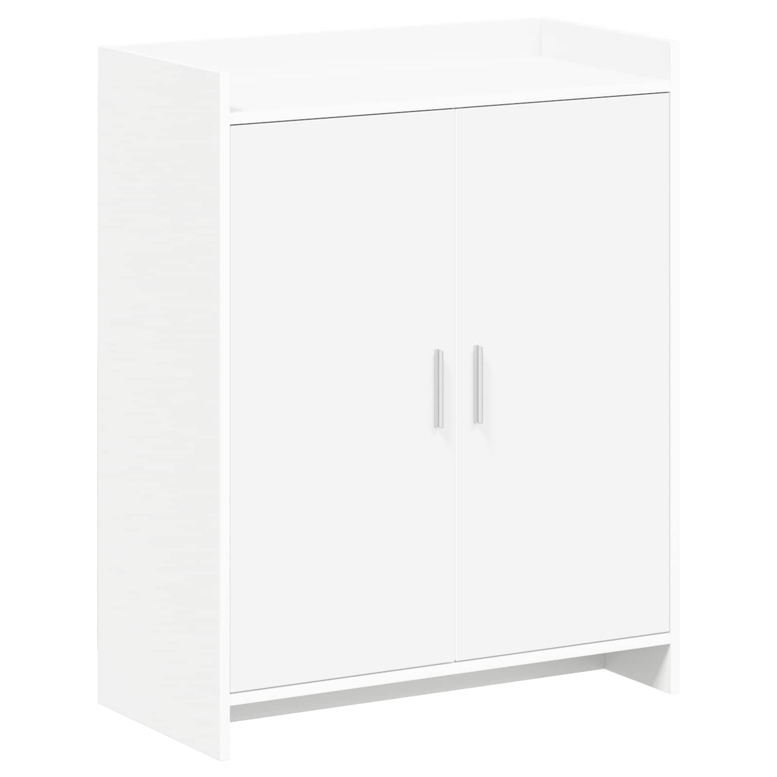 Kinga kapp ladustamisega Valge 73,5 x 36 x 92 cm Tehispuit
