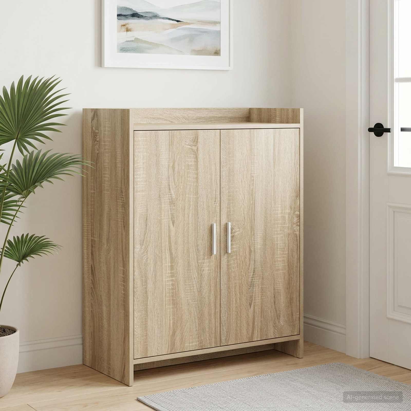 Kinga kapp uksega Sonoma tamm 73,5 x 36 x 92 cm Tehispuit