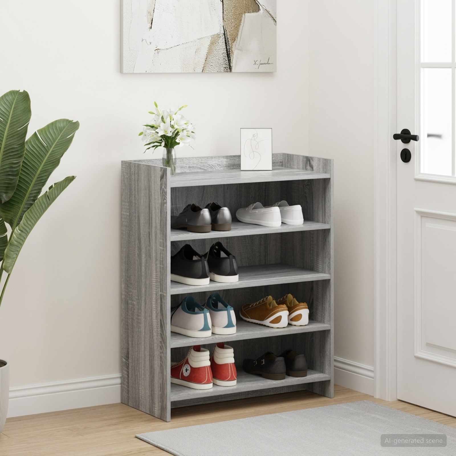 Kinga kapp Hall Sonoma 73,5 x 36 x 92 cm Tehispuit