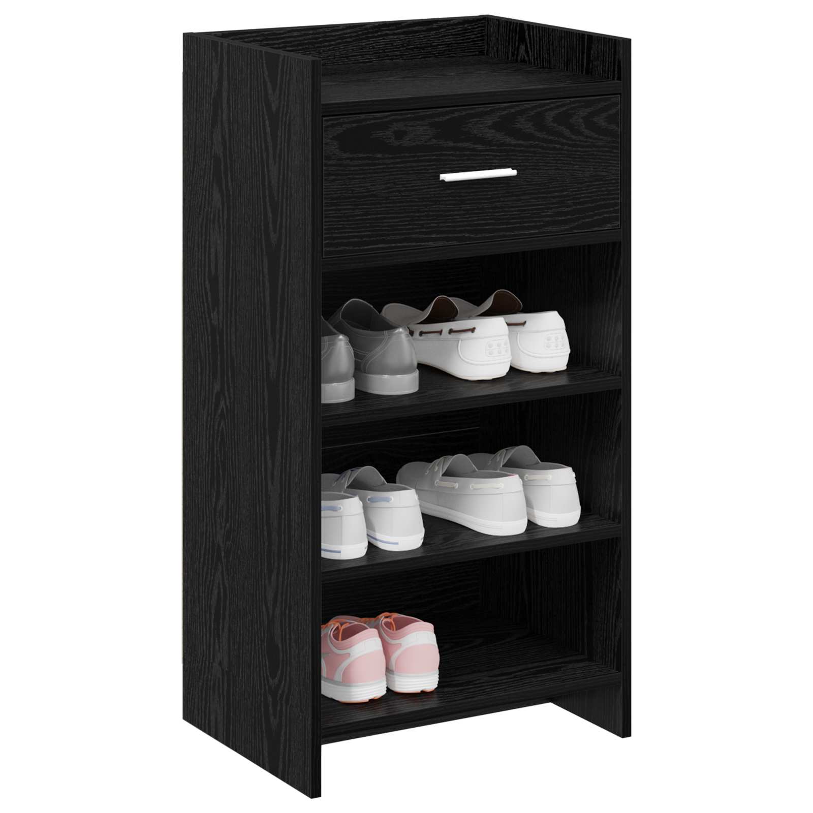 Kinga kapp sahtliga Must tamm 48 x 36 x 92 cm Tehispuit