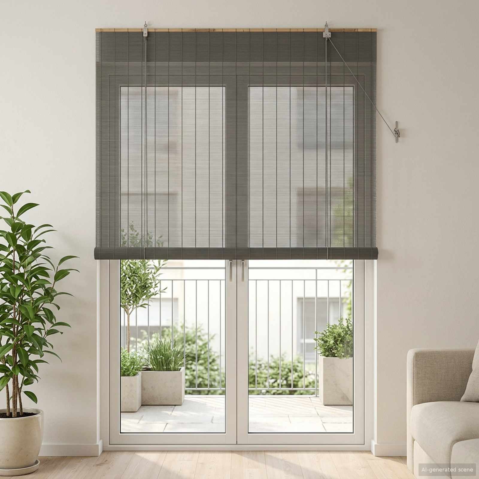 Rulookardin Hall 150 x 220 cm Bambus