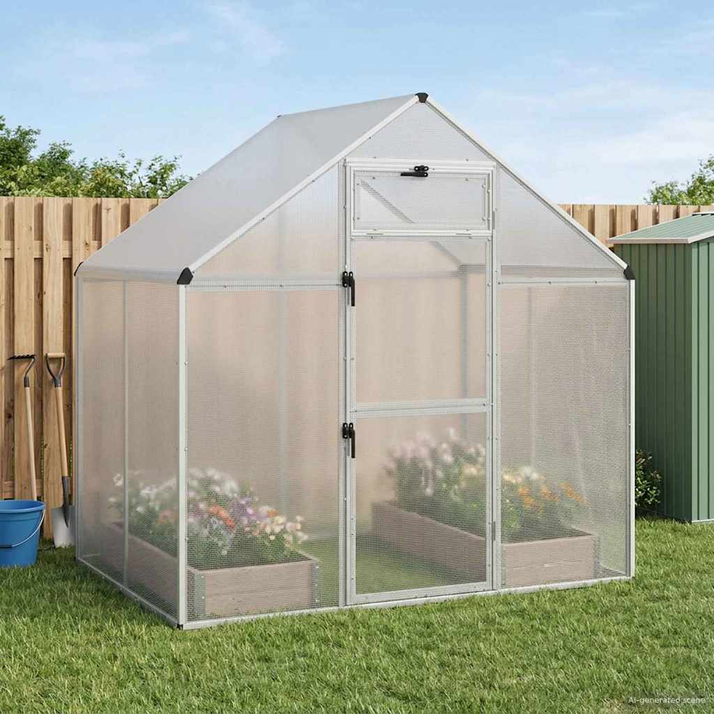 Lindude puur Hõbedane 181,5 x 112,5 x 173,5 cm